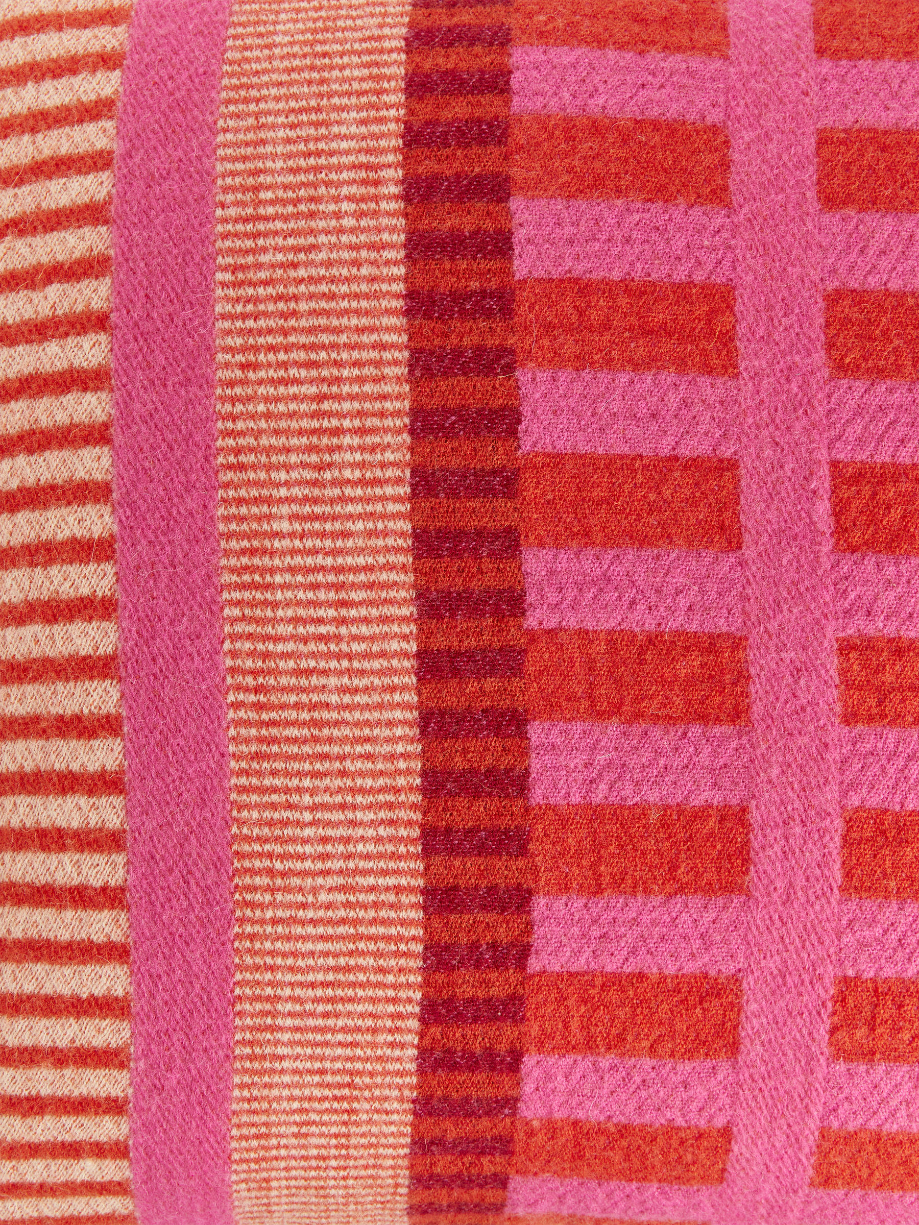 Wool Cushion Cover 50 x 50 cm - Red/Pink - Homeware - StillMedia/DescriptiveDetail - 3