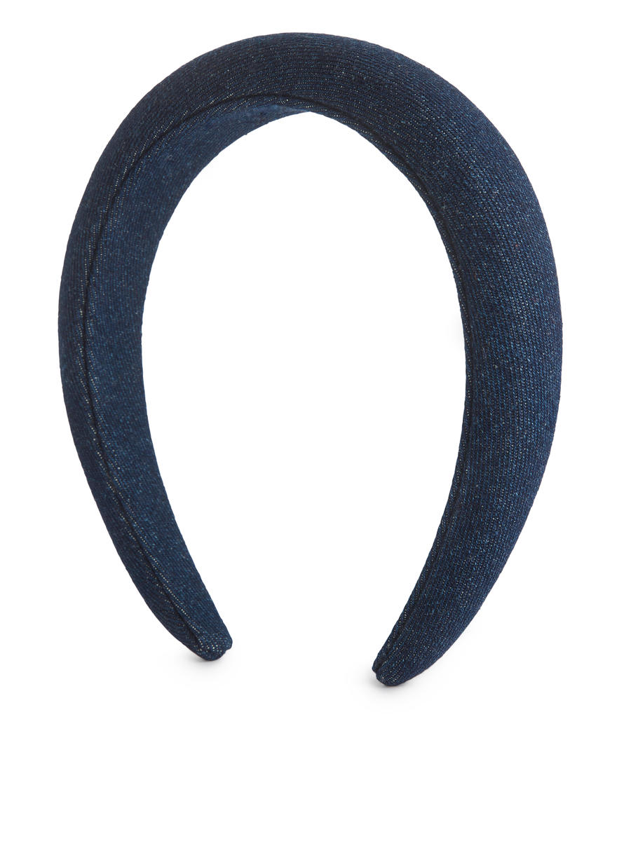 Denim Alice Band-#0A041F-12312