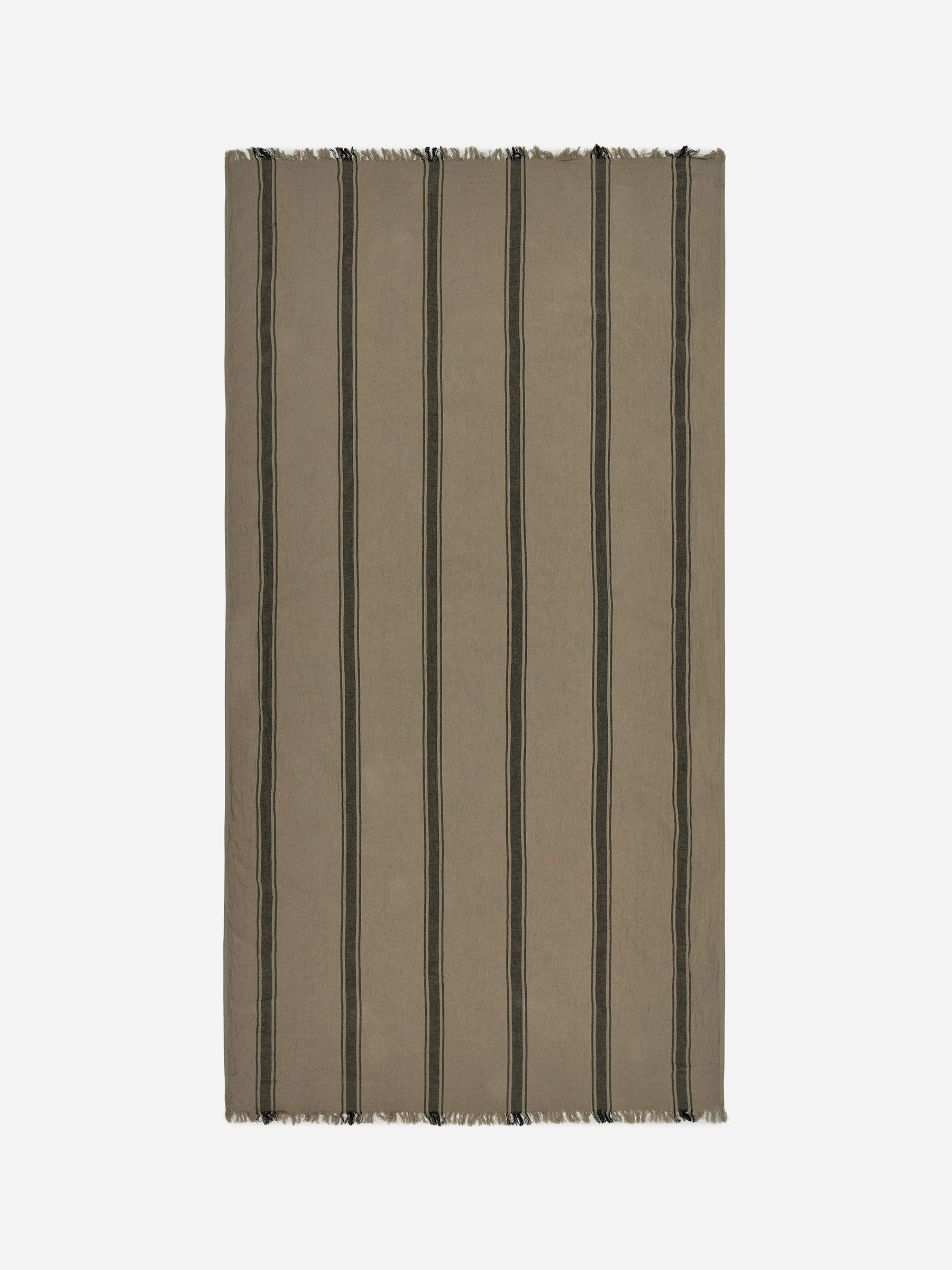 Woven Cotton Towel - Khaki Green/Brown - Homeware - StillMedia/DescriptiveStillLife - 2