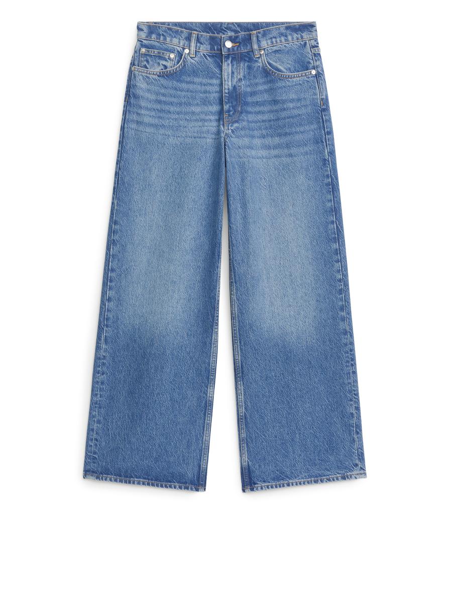 CLOUD Low Loose Jeans-#53648E-2362