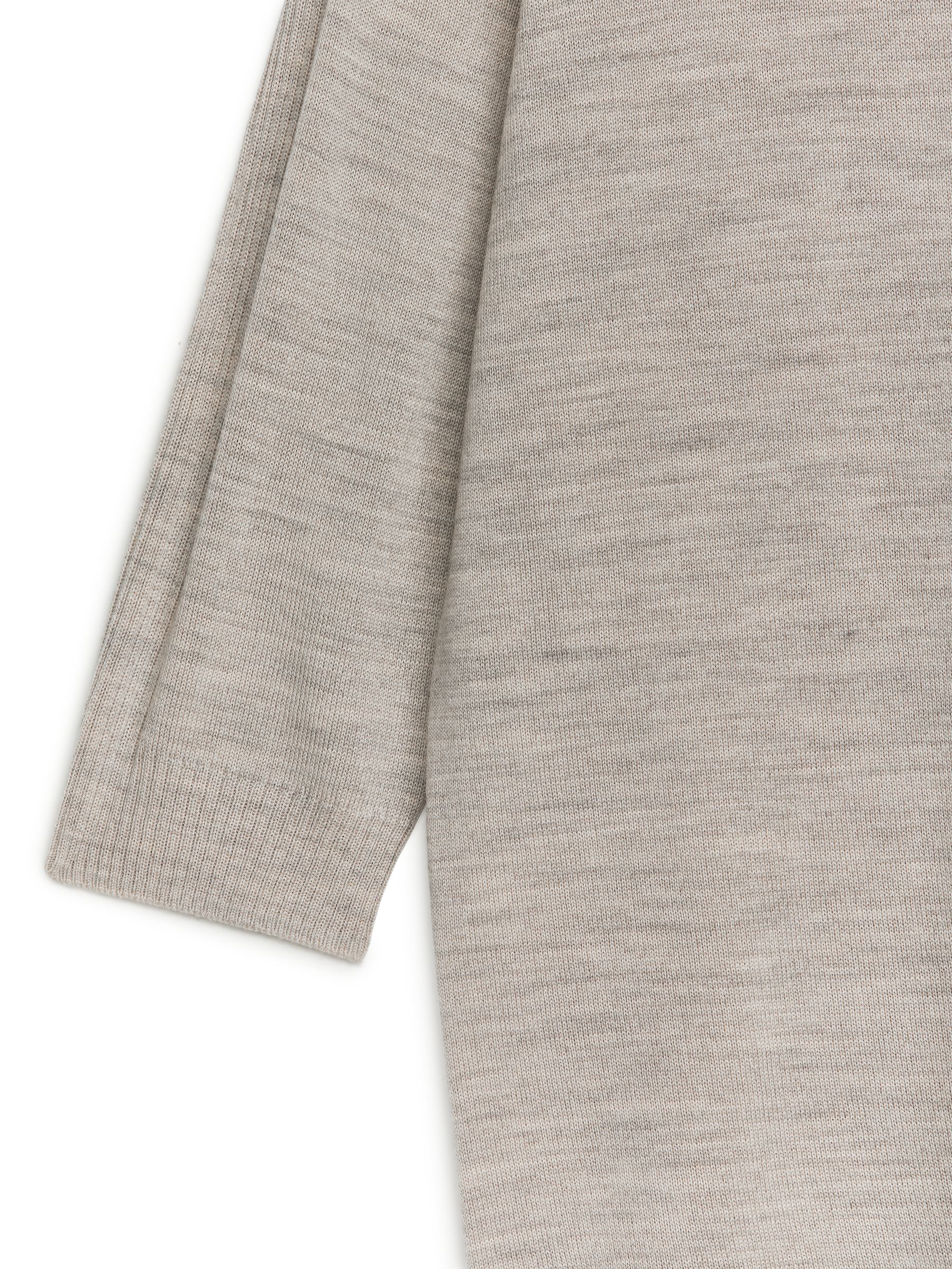 Wool RollNeck Dress - Oat Melange - Oversized - Children - StillMedia/DescriptiveDetail - 1