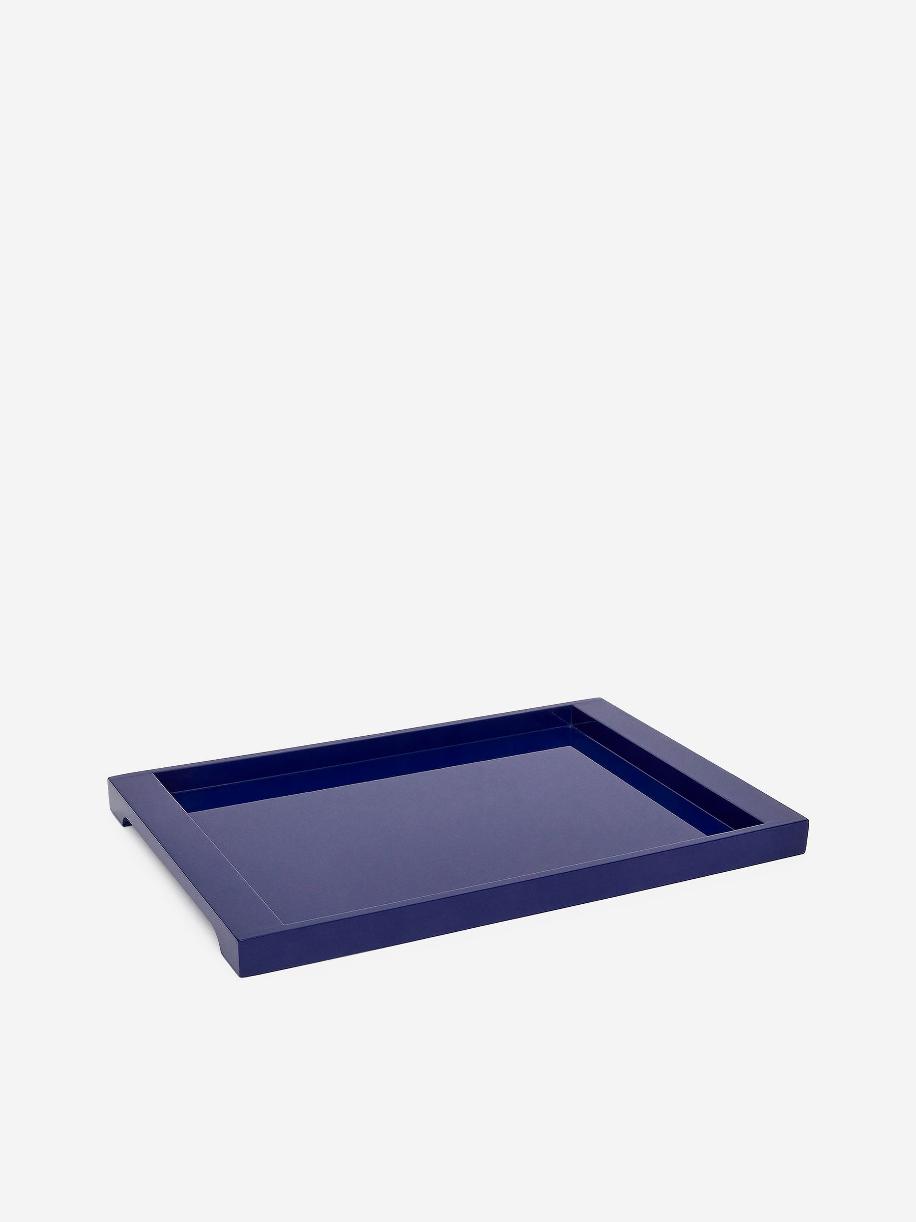 Plateau laqué 47 x 31 cm-#001ABA-15865
