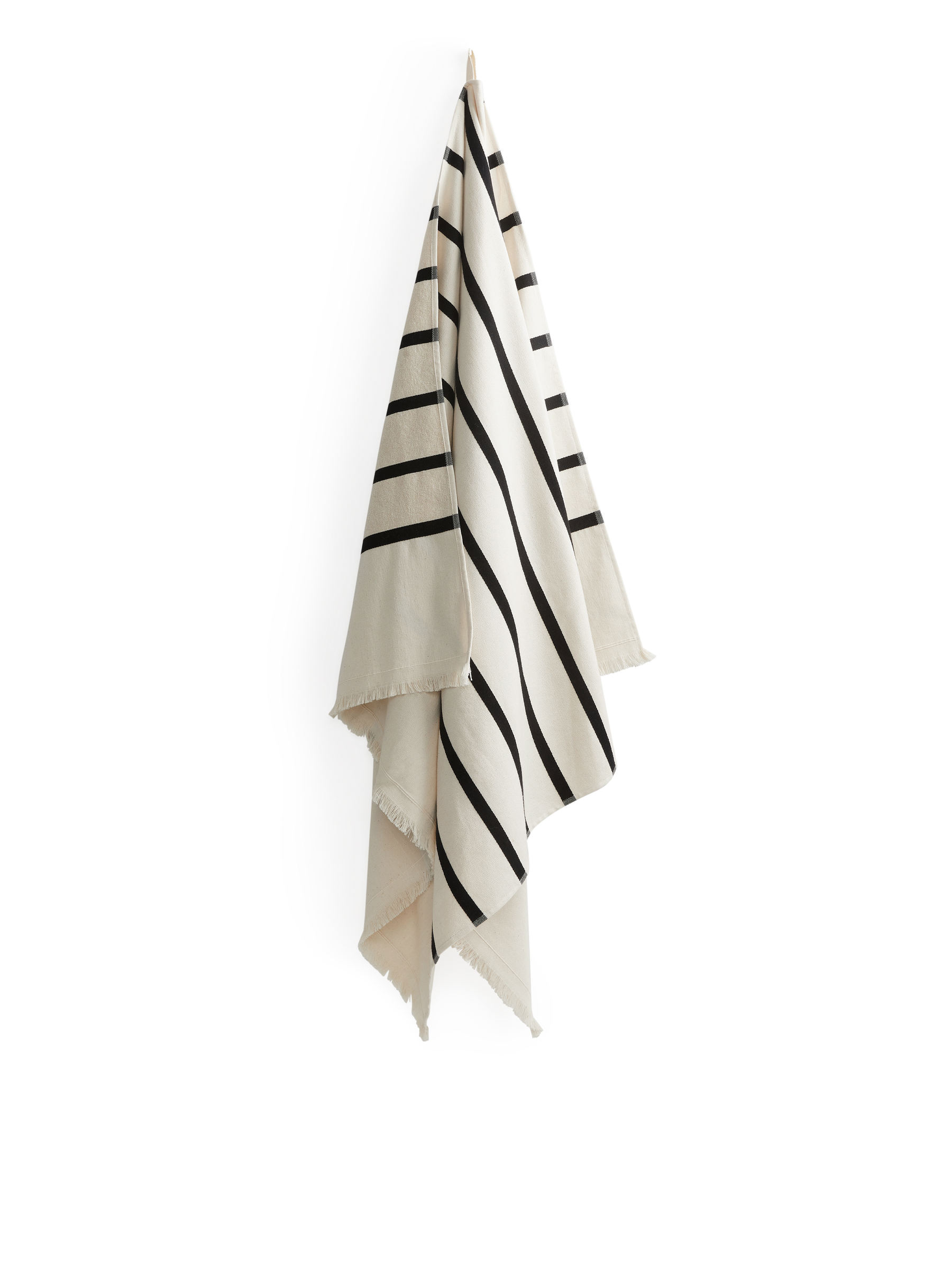 Badhandduk 100 x 180 cm - Off-white/mörkgrå - Homeware - StillMedia/DescriptiveStillLife - 4