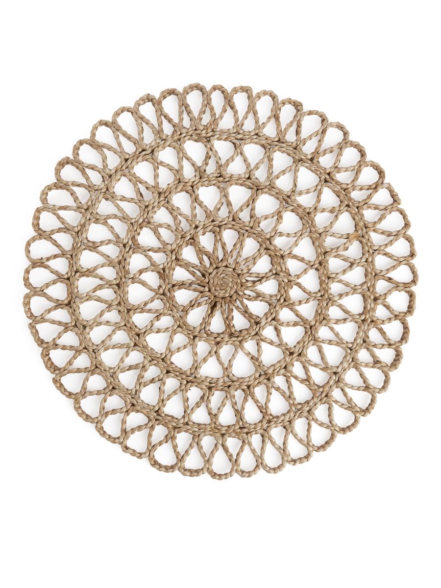 Jute Placemat 38 cm - Beige - Homeware - 1154363001