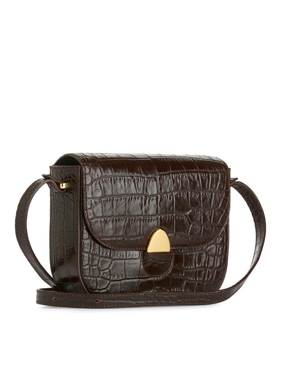 Leather Shoulder Bag-#554938-7741