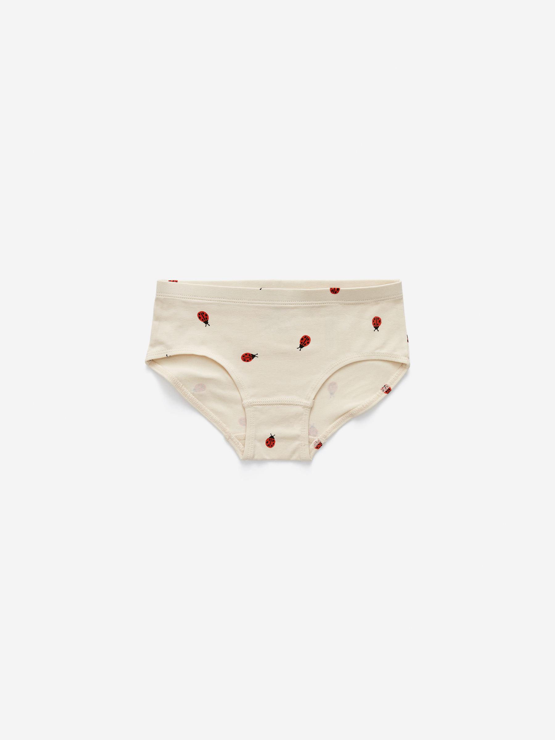 Cotton Jersey Briefs Set of 5 - Pink/Blue/Beige - Regular fit - Children - StillMedia/DescriptiveDetail - 4