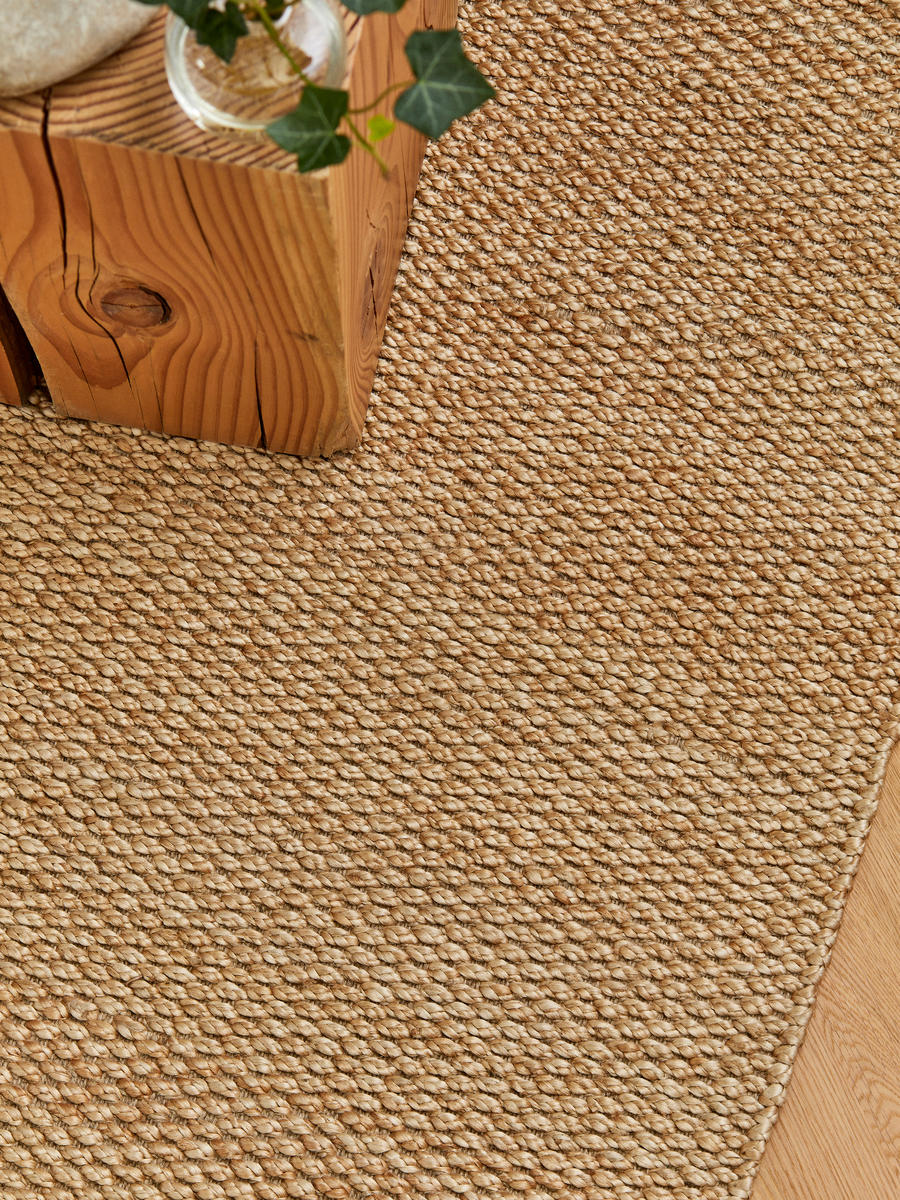 Jute Rug 200 x 300 cm-#D0C2AA-12374