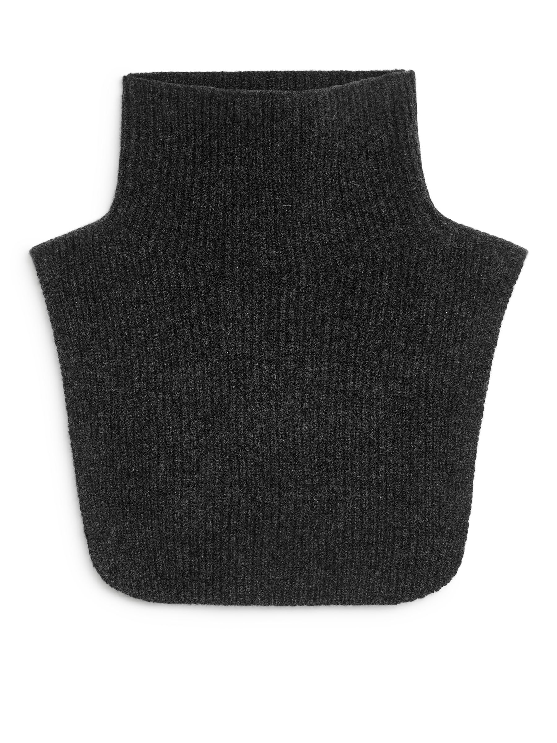 Krageneinsatz aus Wolle und Kaschmir - Dunkelgrau - Herren - StillMedia/DescriptiveStillLife - 1