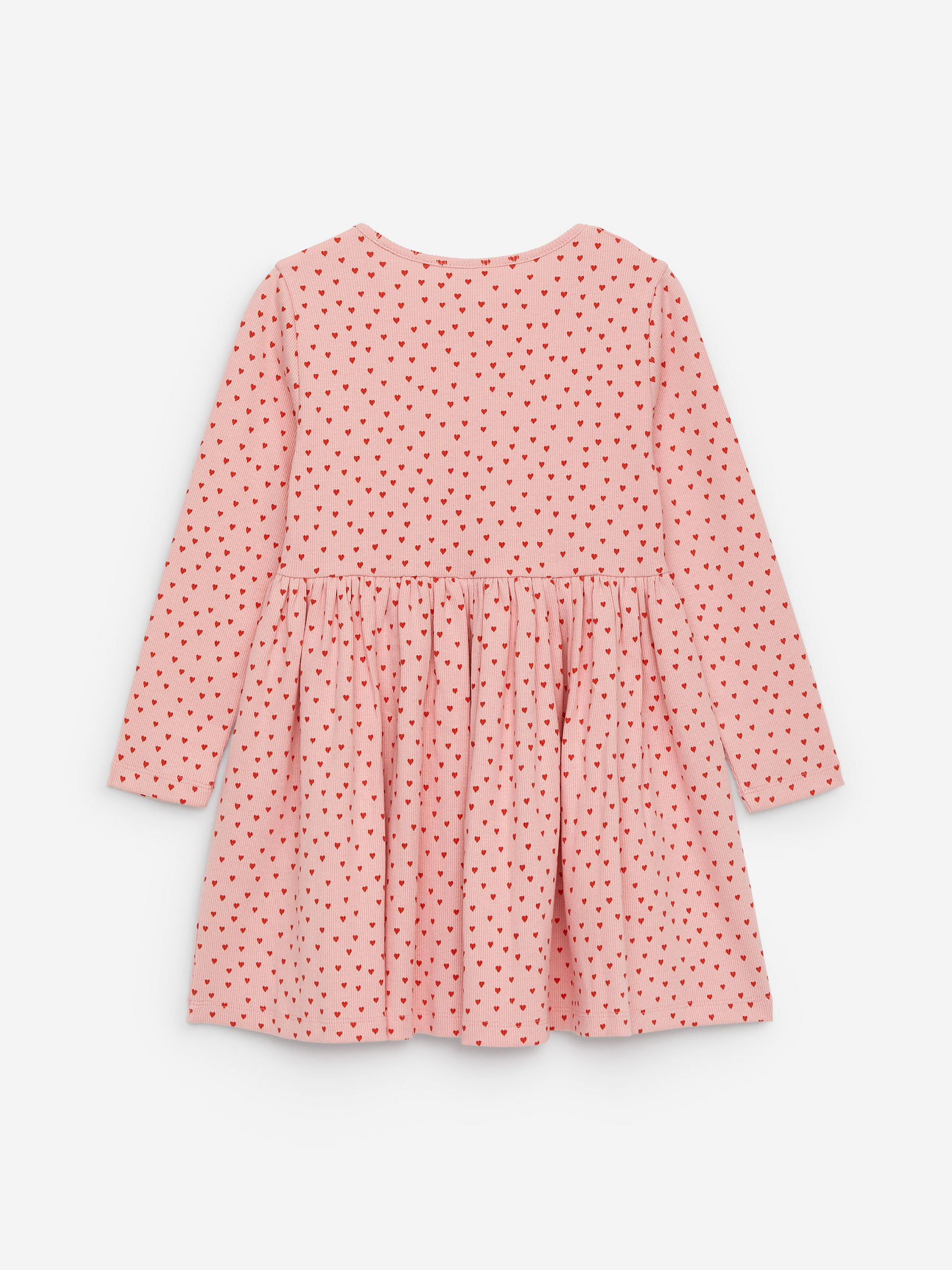 Cotton Rib Dress - Pink - Regular fit - Children - StillMedia/DescriptiveStillLife - 3