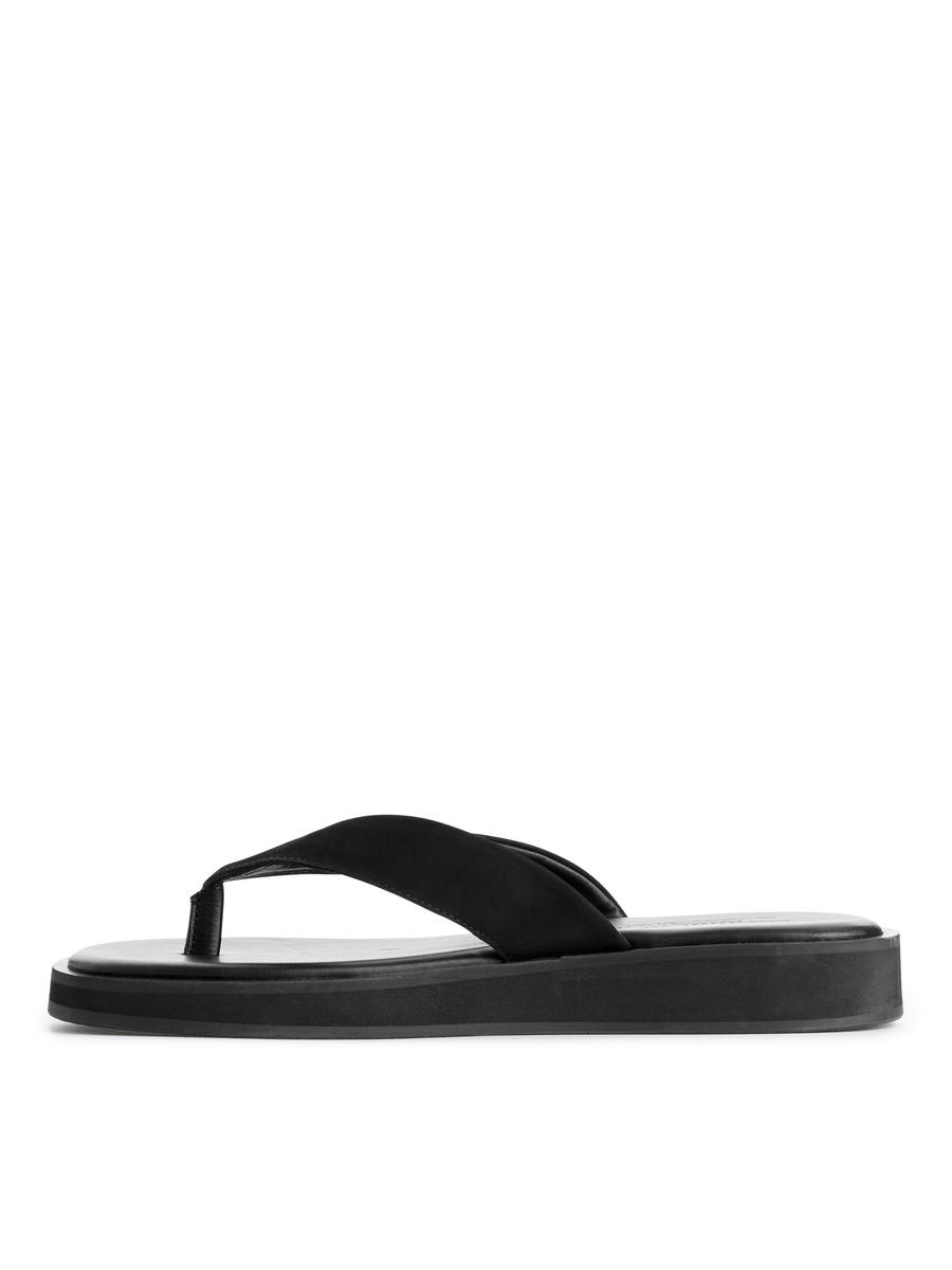 Chunky Thong Sandals-#272628-7303