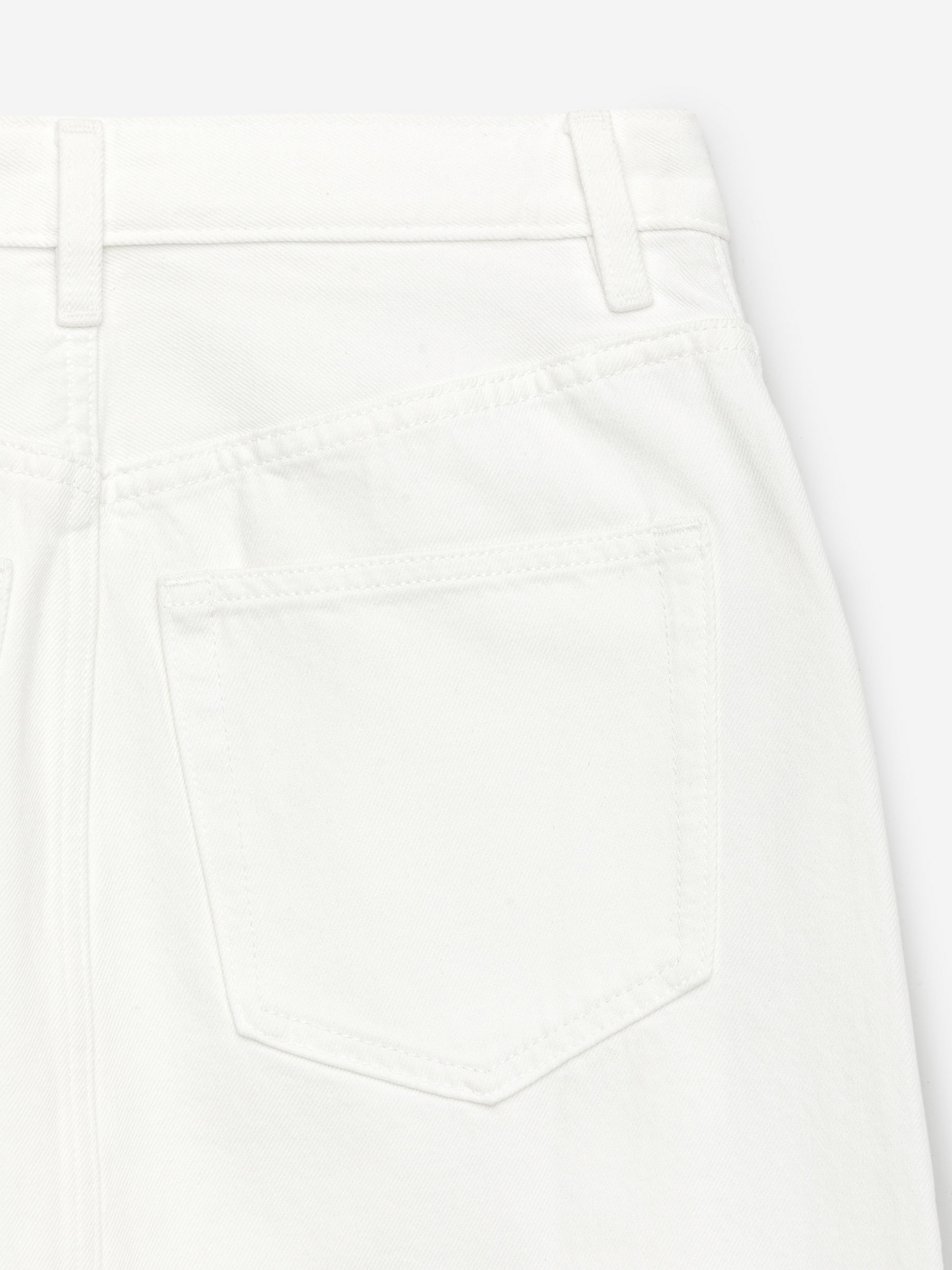 Falda cruzada denim - Blanco - Corte estándar - Women - StillMedia/DescriptiveDetail - 1