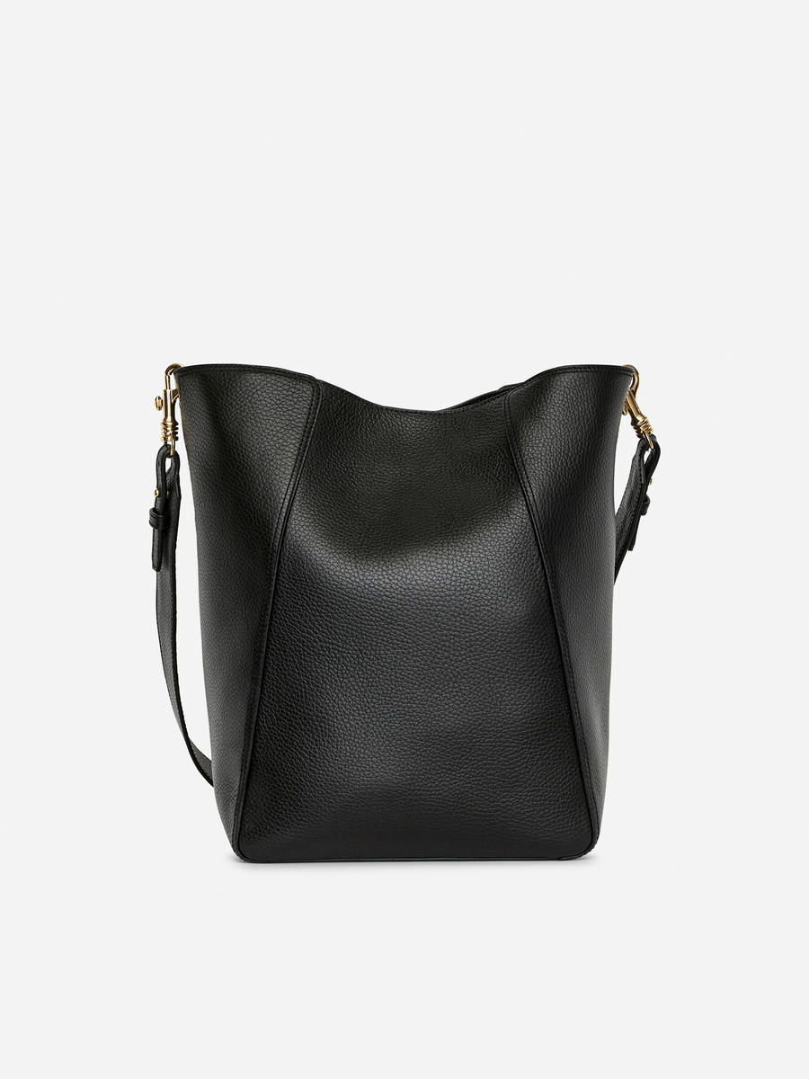 Sac seau en cuir-#272628-14166