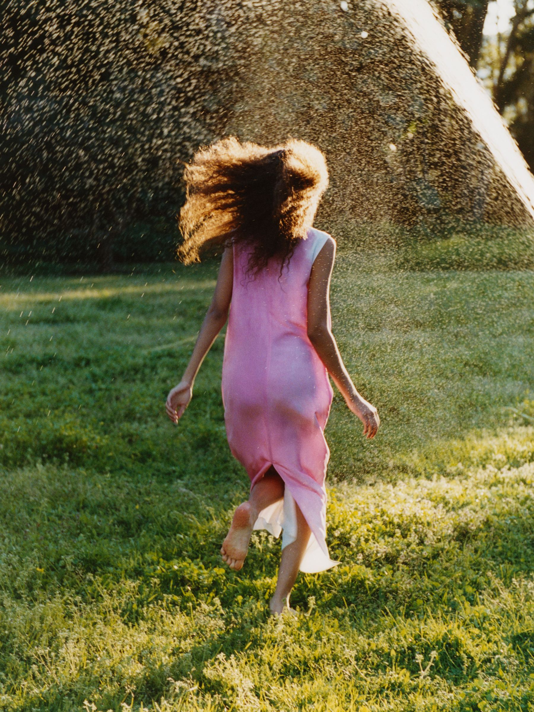 Silk Dress - Pink - Regular fit - Women - StillMedia/Environmental - 1