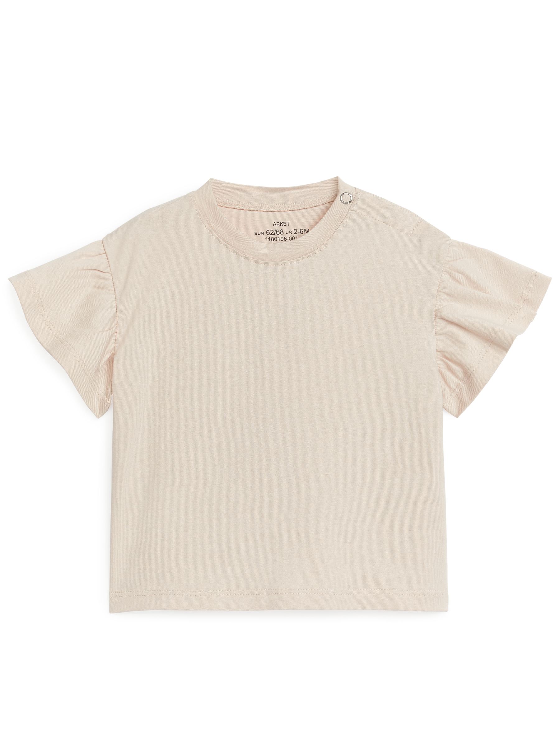T-shirt volanté - Beige - Regular fit - Enfant - StillMedia/DescriptiveStillLife - 2