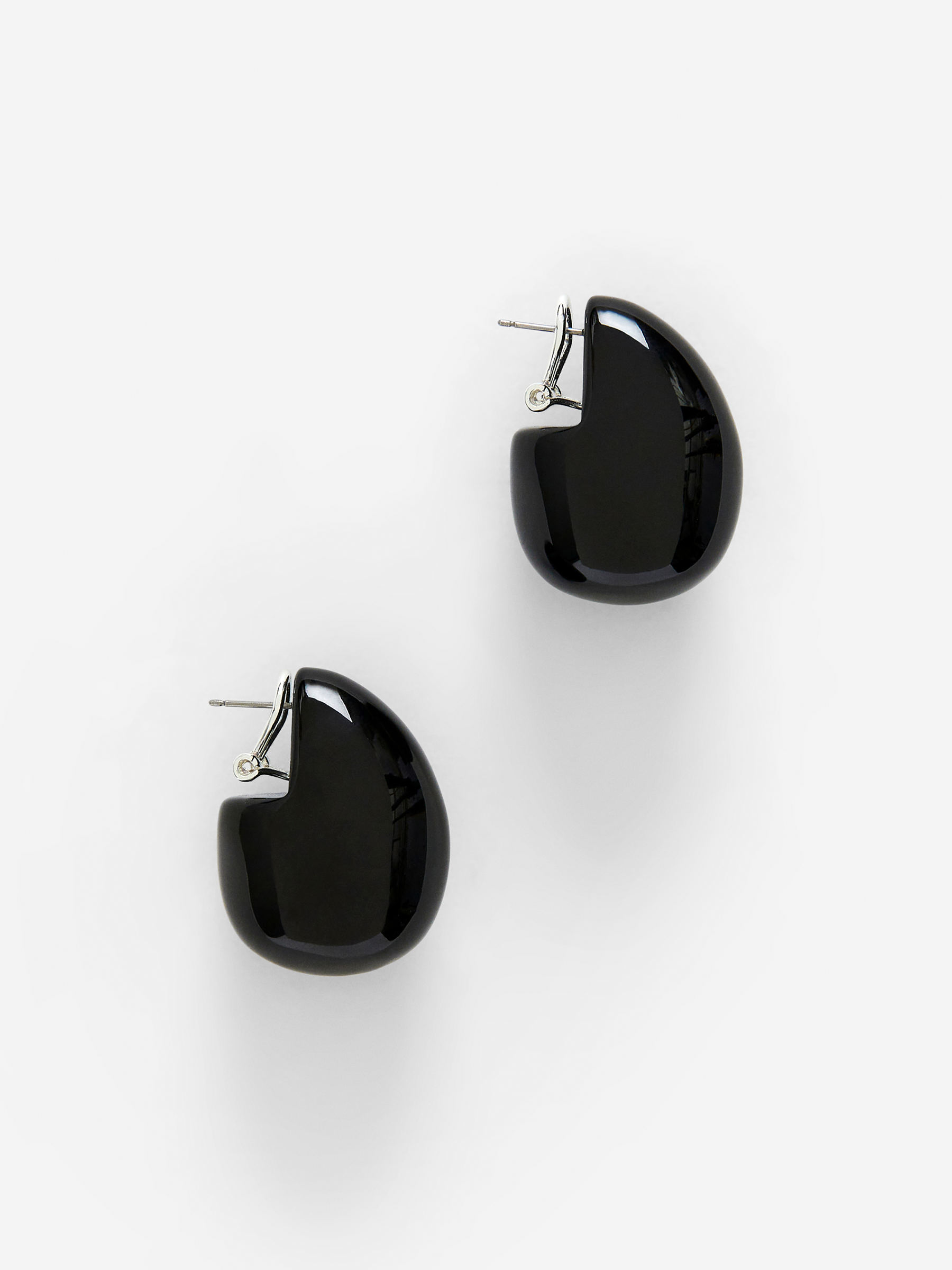Drop-Shaped Earrings-#272627-15448