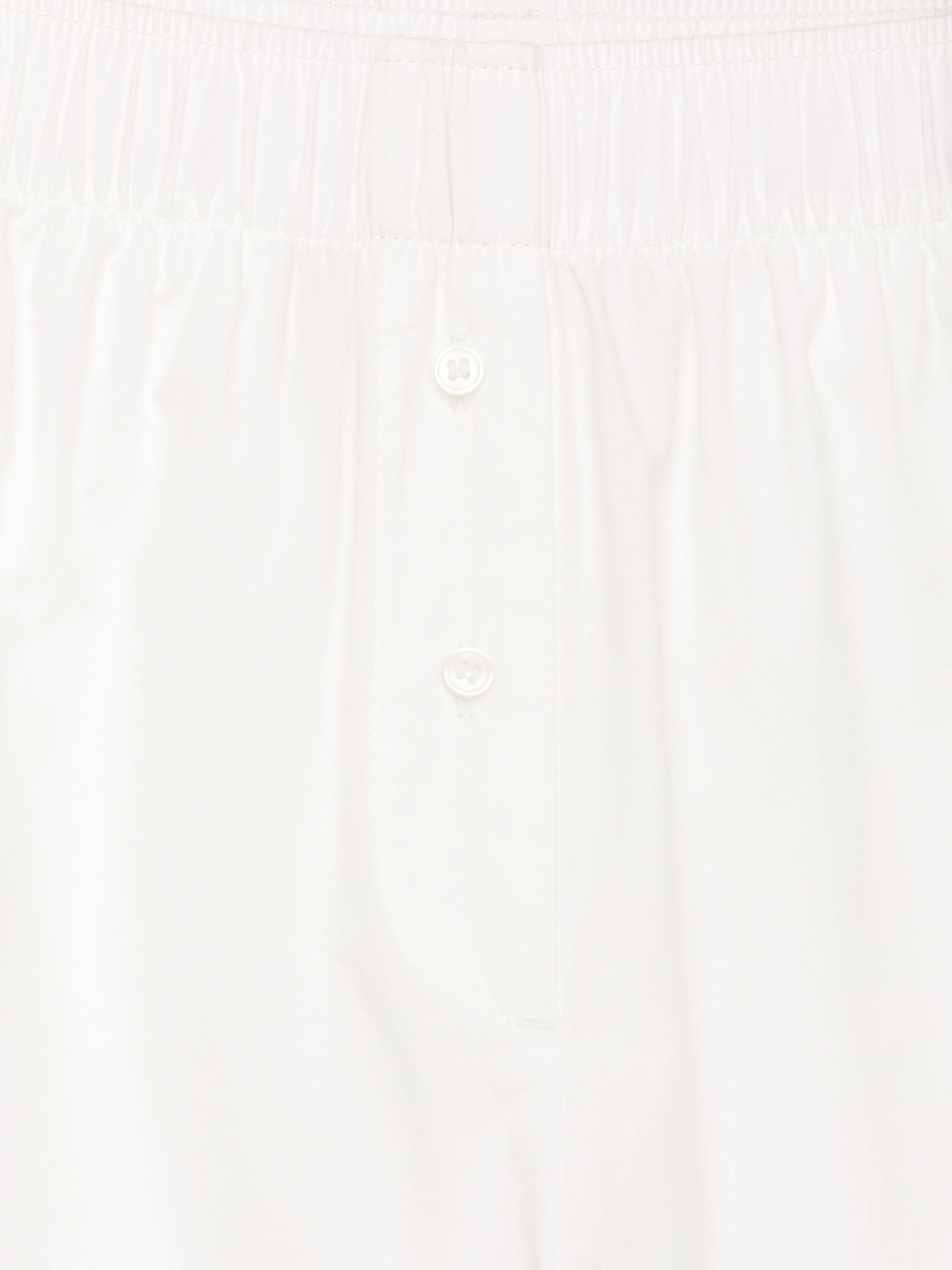 Short en coton - Blanc - Regular fit - Femme - StillMedia/DescriptiveDetail - 1