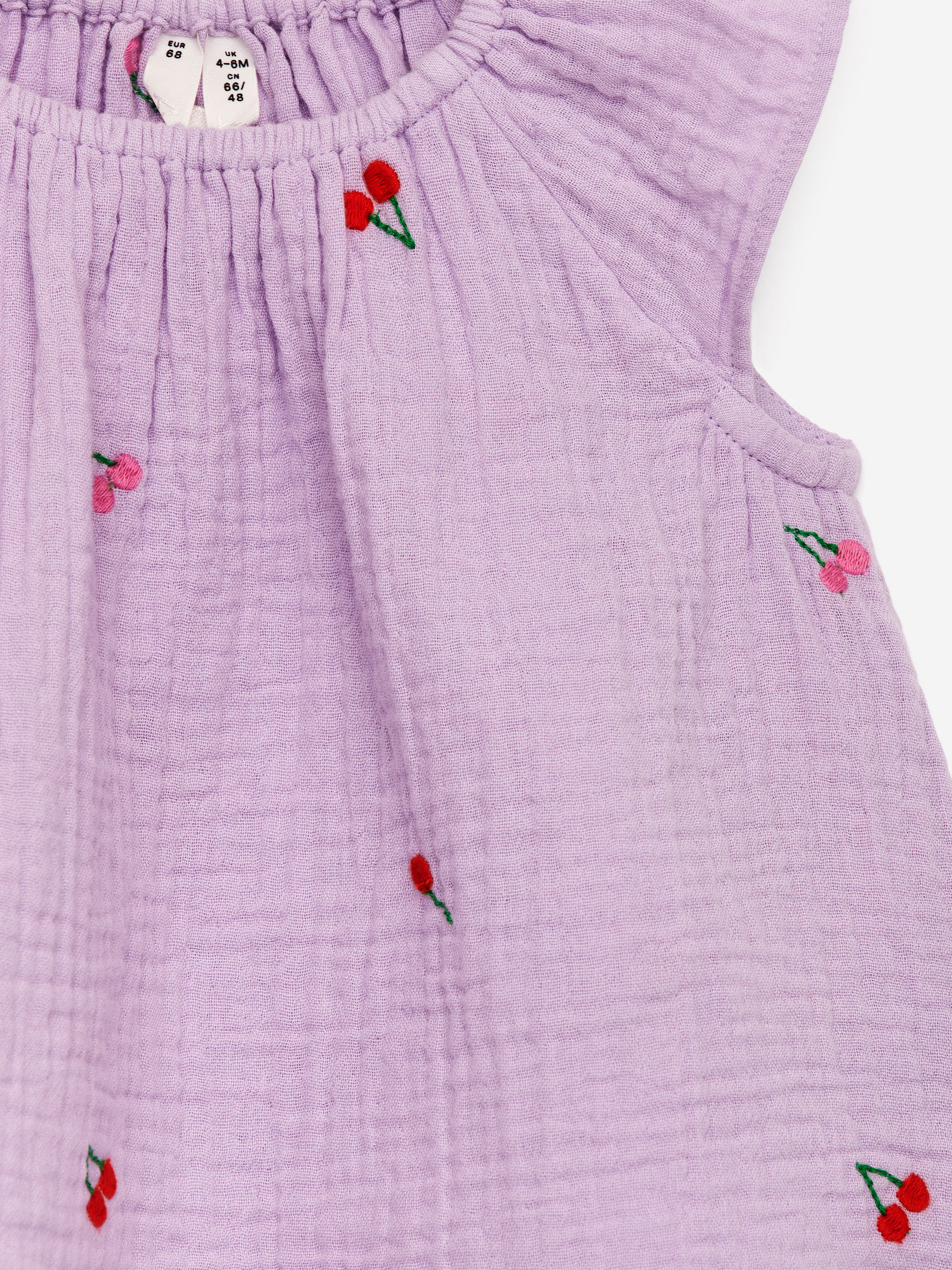 Besticktes Musselinoberteil - Lila - Loose Fit - Children - StillMedia/DescriptiveDetail - 3