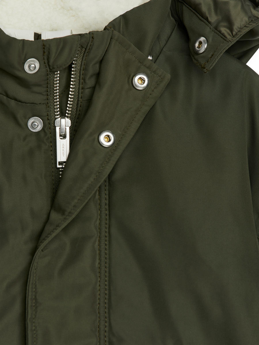 Gefütterter Parka-#45473E-13075