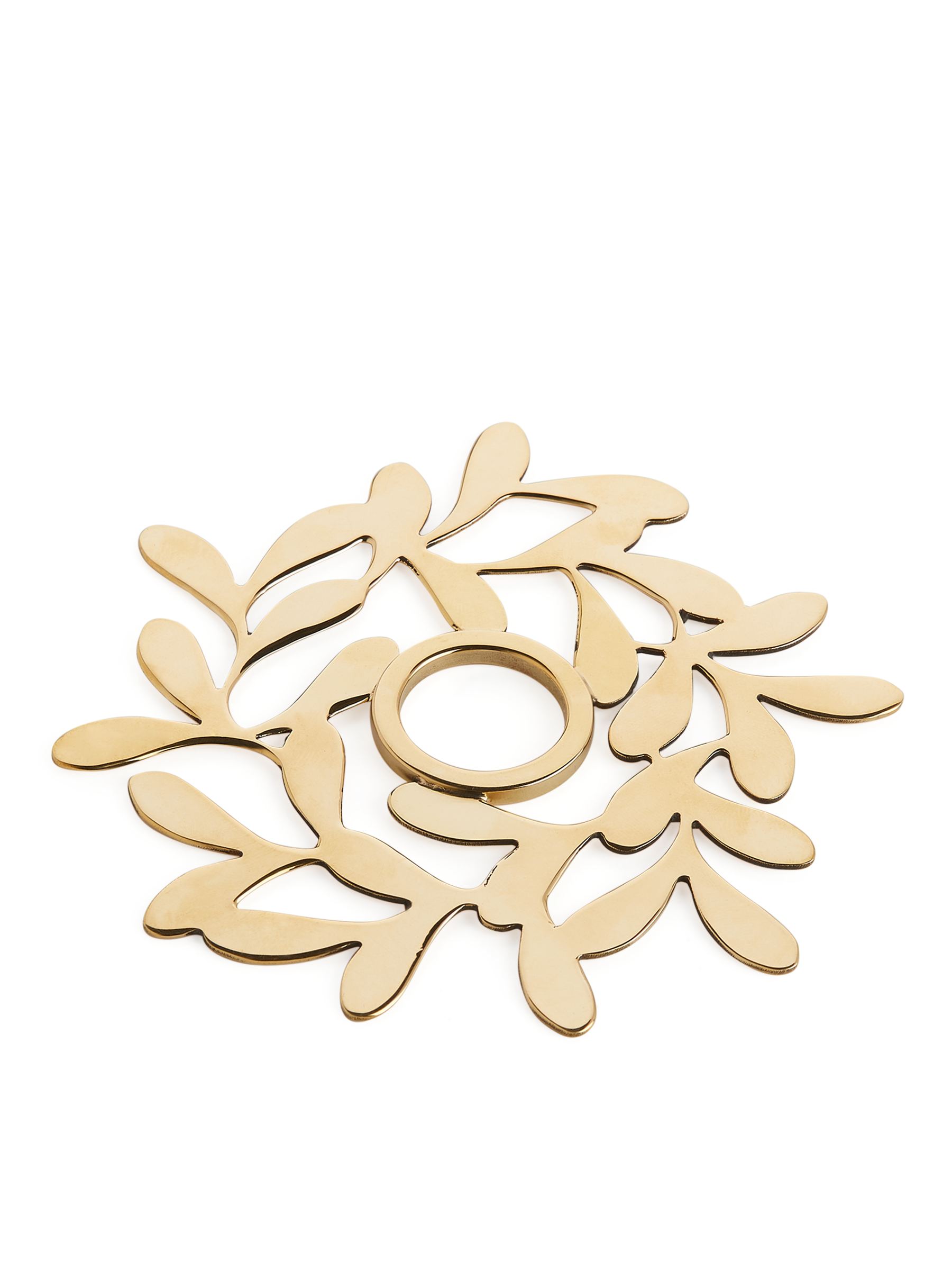 Ljusmanschett i mässing - Guldfärgad - Homeware - StillMedia/DescriptiveDetail - 1