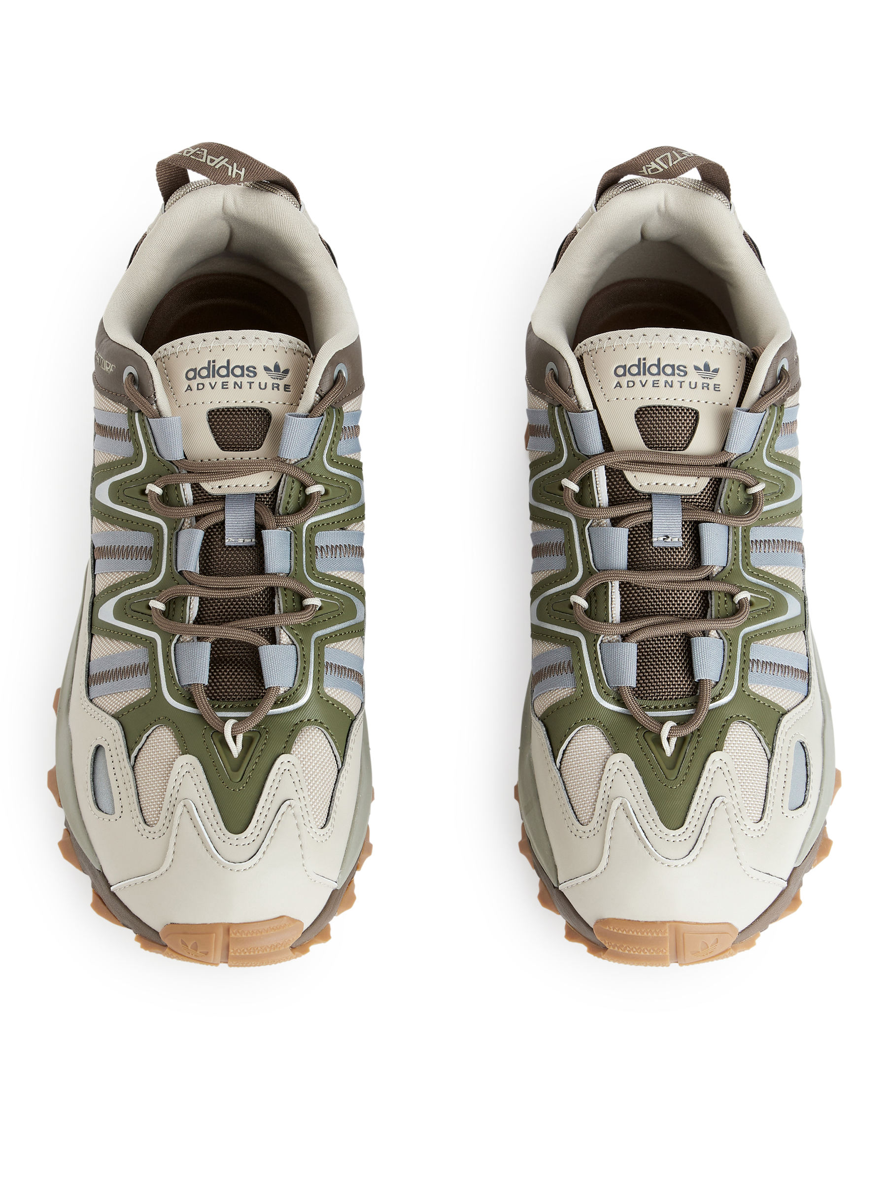 Zapatillas adidas Hyperturf - Beige/verde/marrón - Men - StillMedia/DescriptiveStillLife - 3