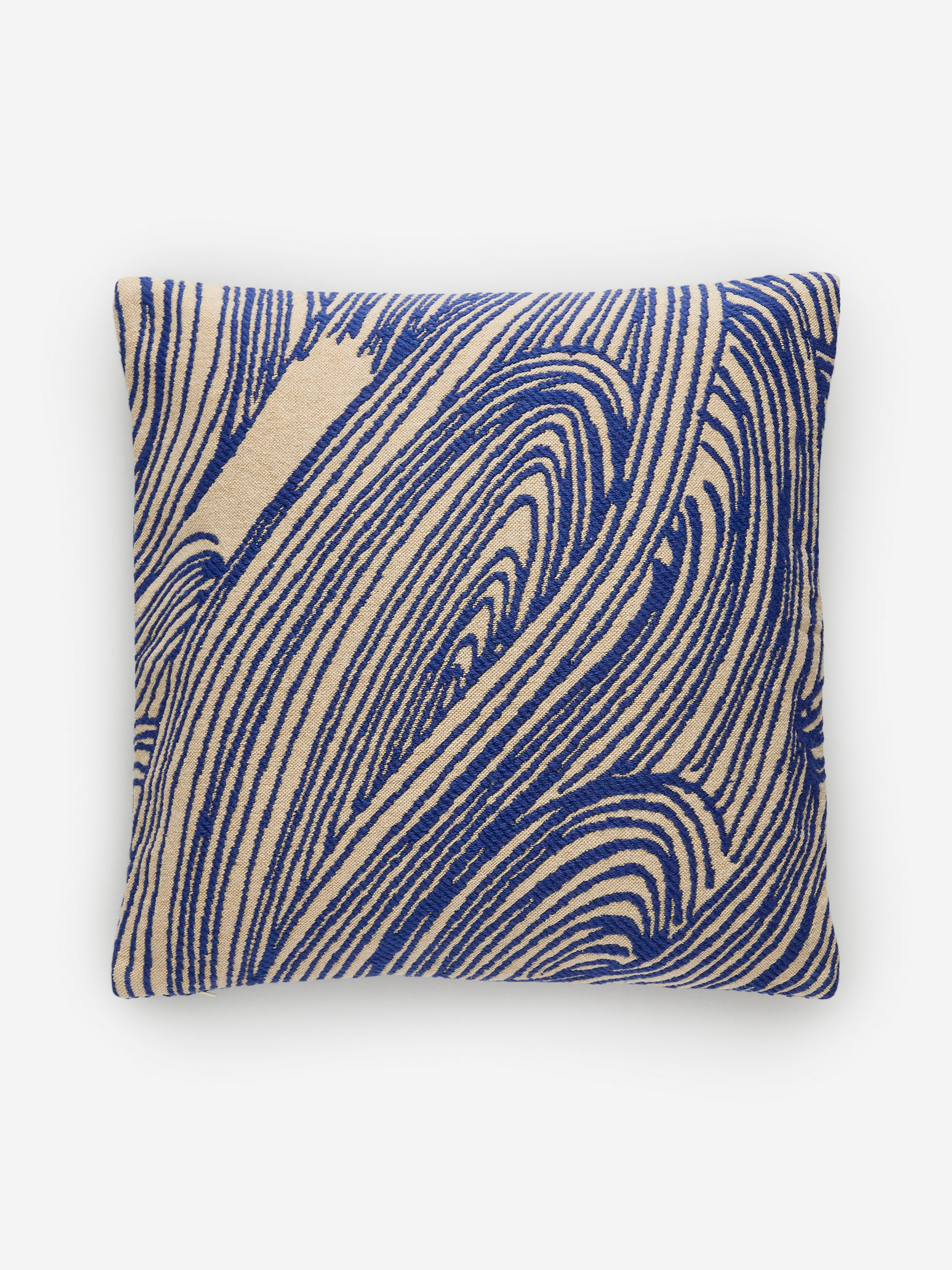 Klippan Wool Blanket – White/Blue – Homeware – ARKET DK