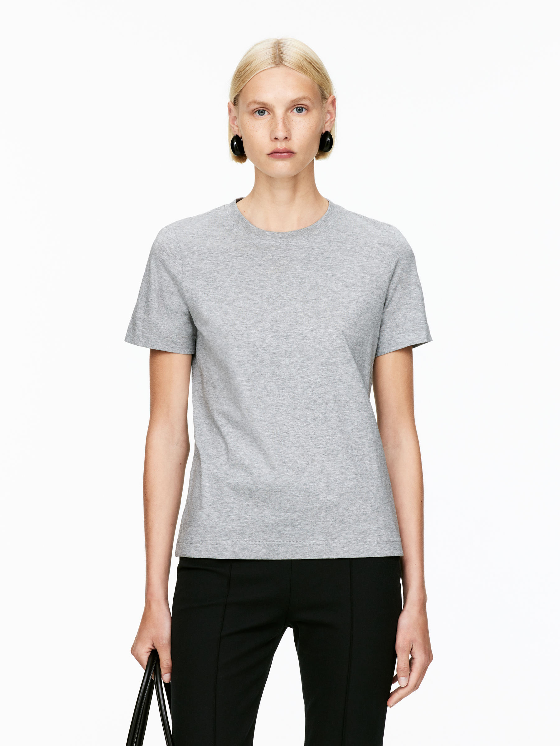LILY Lightweight T-Shirt-#8F8C8E-84
