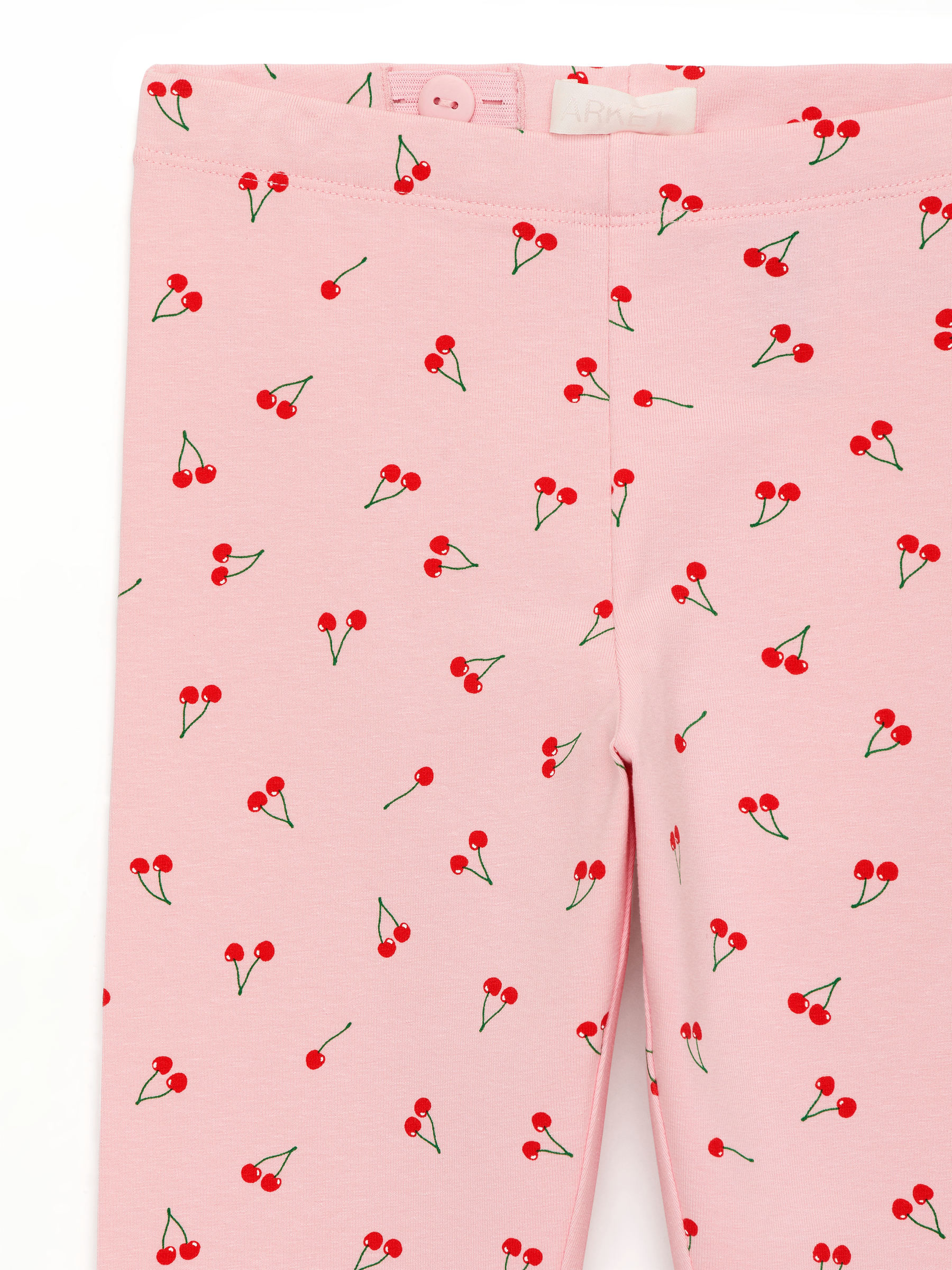 Printed Jersey Leggings - Pink/Cherries - Children - StillMedia/DescriptiveDetail - 3