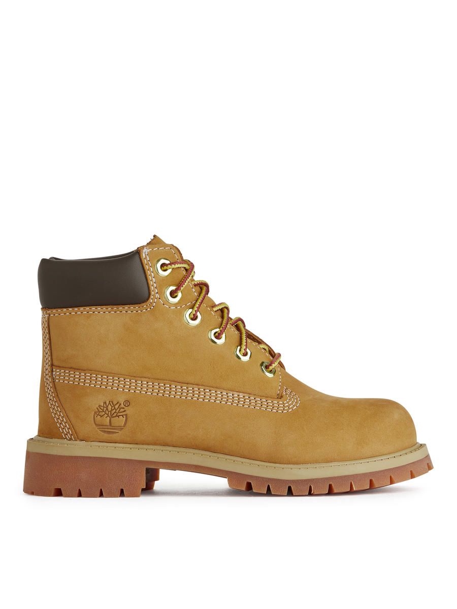 Timberland Premium 6-Inch Junior Boots-#B7A37F-6886