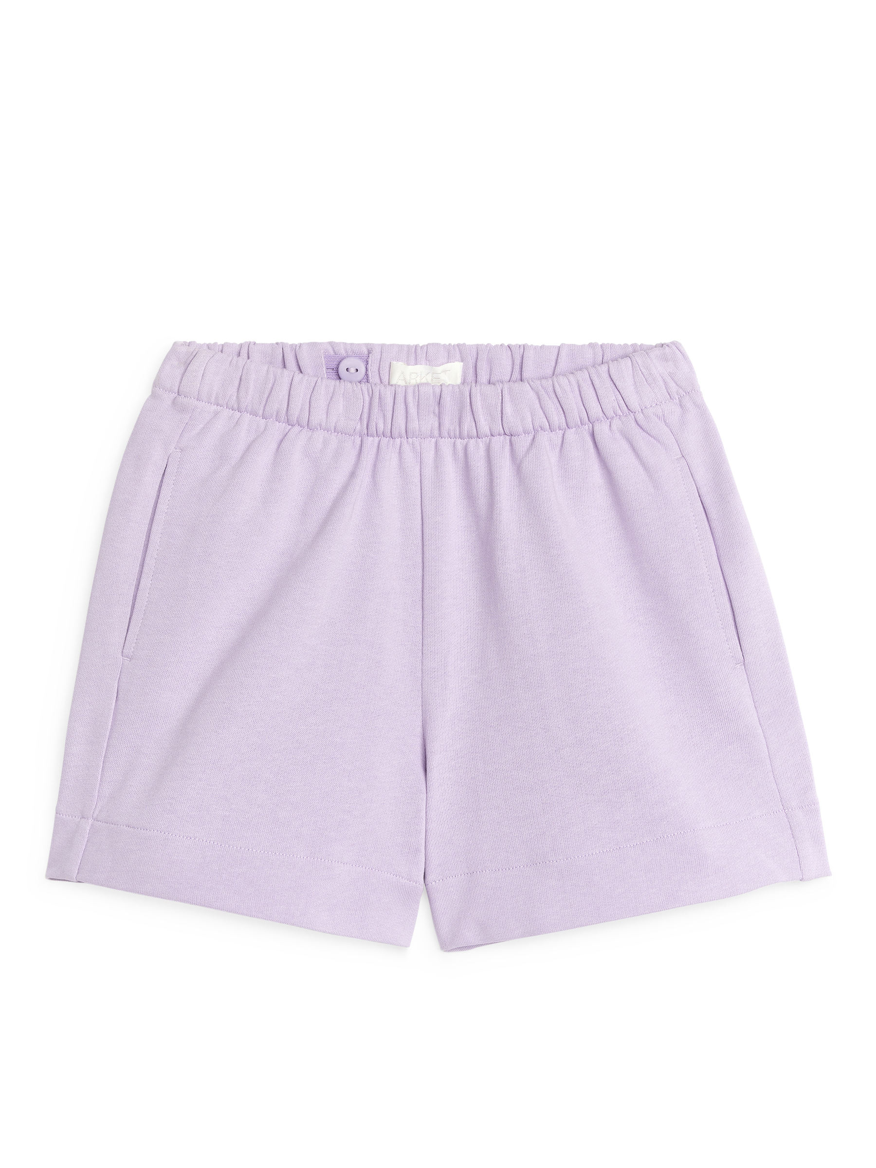 Shorts aus Frottee-#B4A0C9-7359