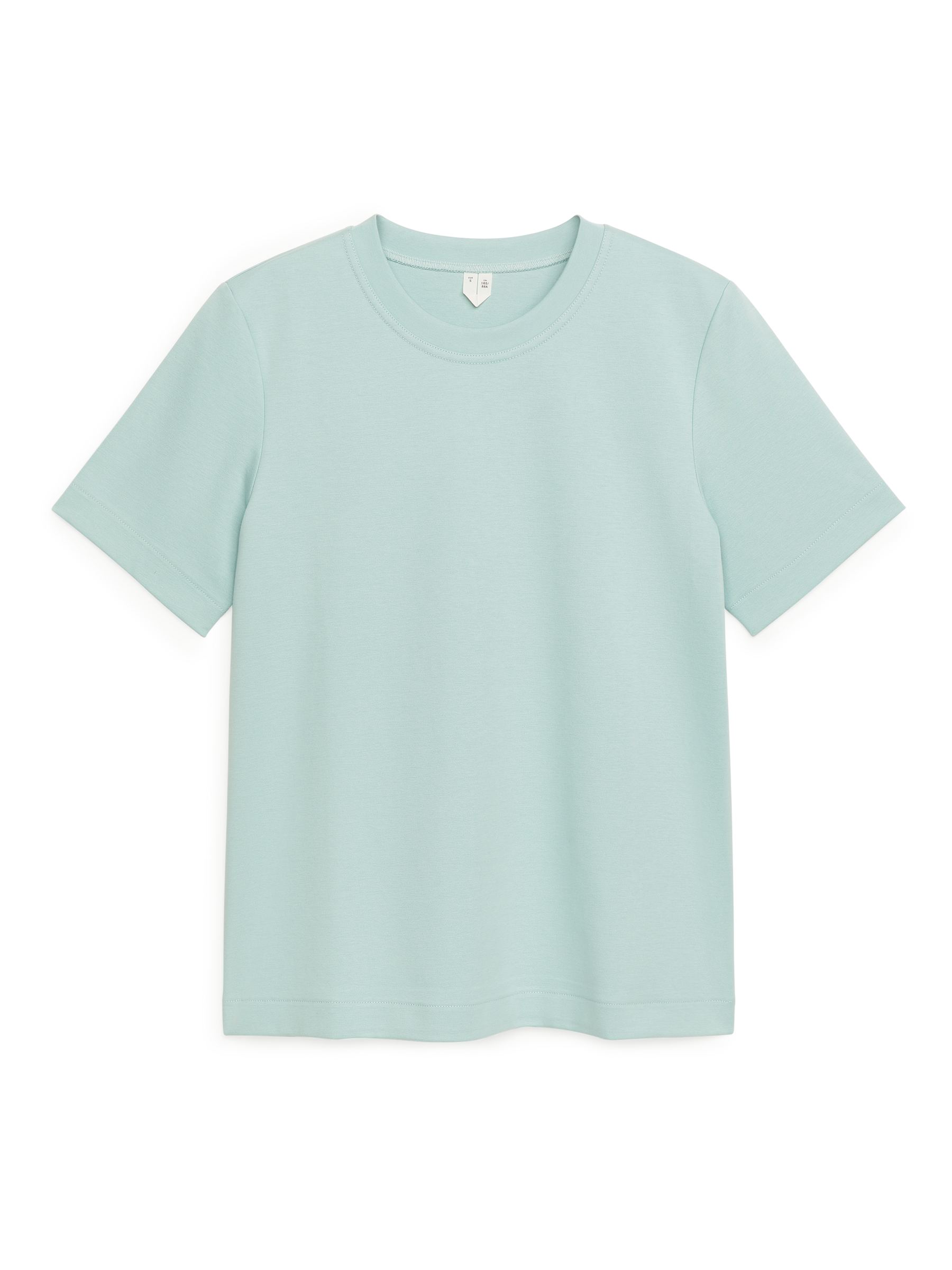 Schweres T-Shirt-#A6B8BA-9954