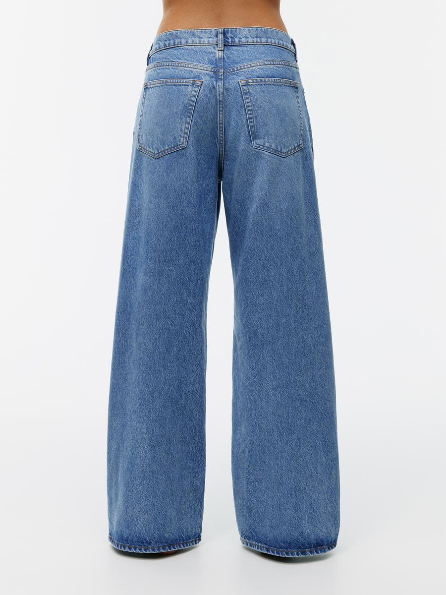 CLOUD Low Loose Jeans-#53648E-2362