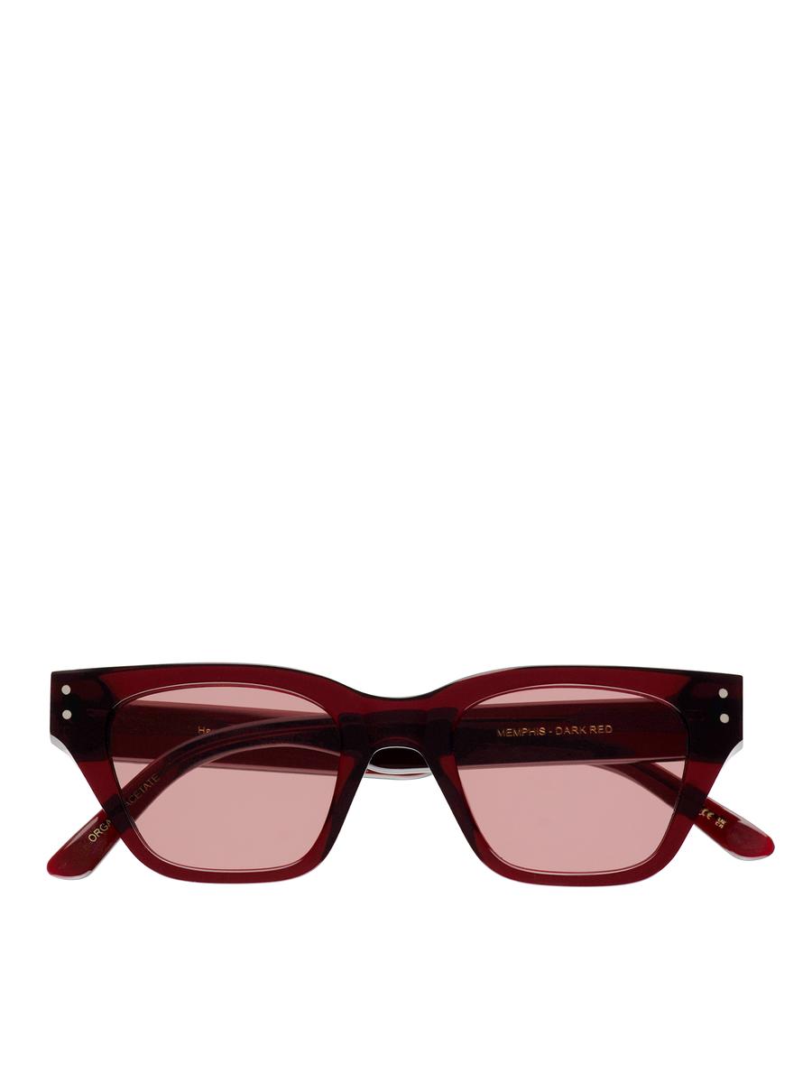 Monokel Eyewear Memphis Sunglasses - Red - Women - 0962659004