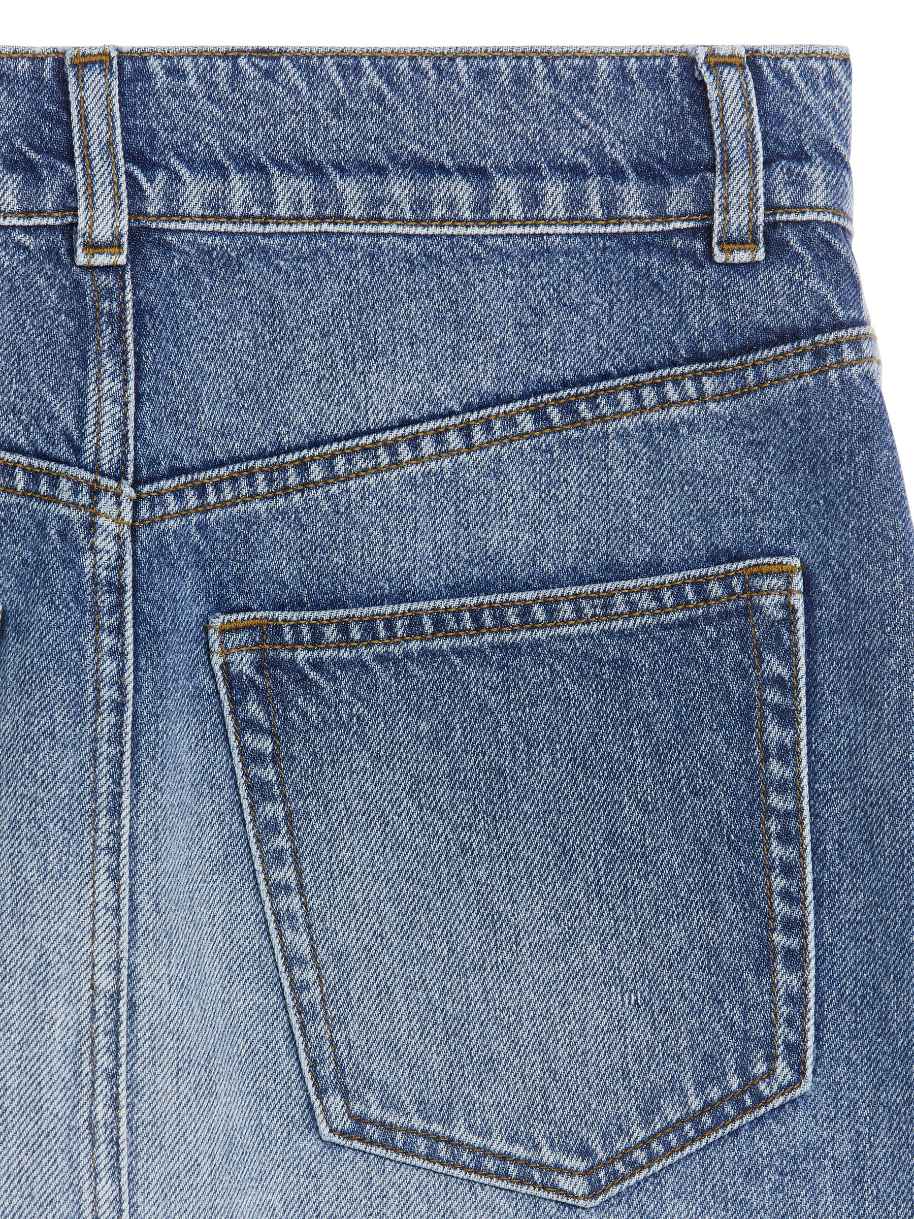 Denim Skirt - Washed Blue - Regular fit - Women - StillMedia/DescriptiveDetail - 1