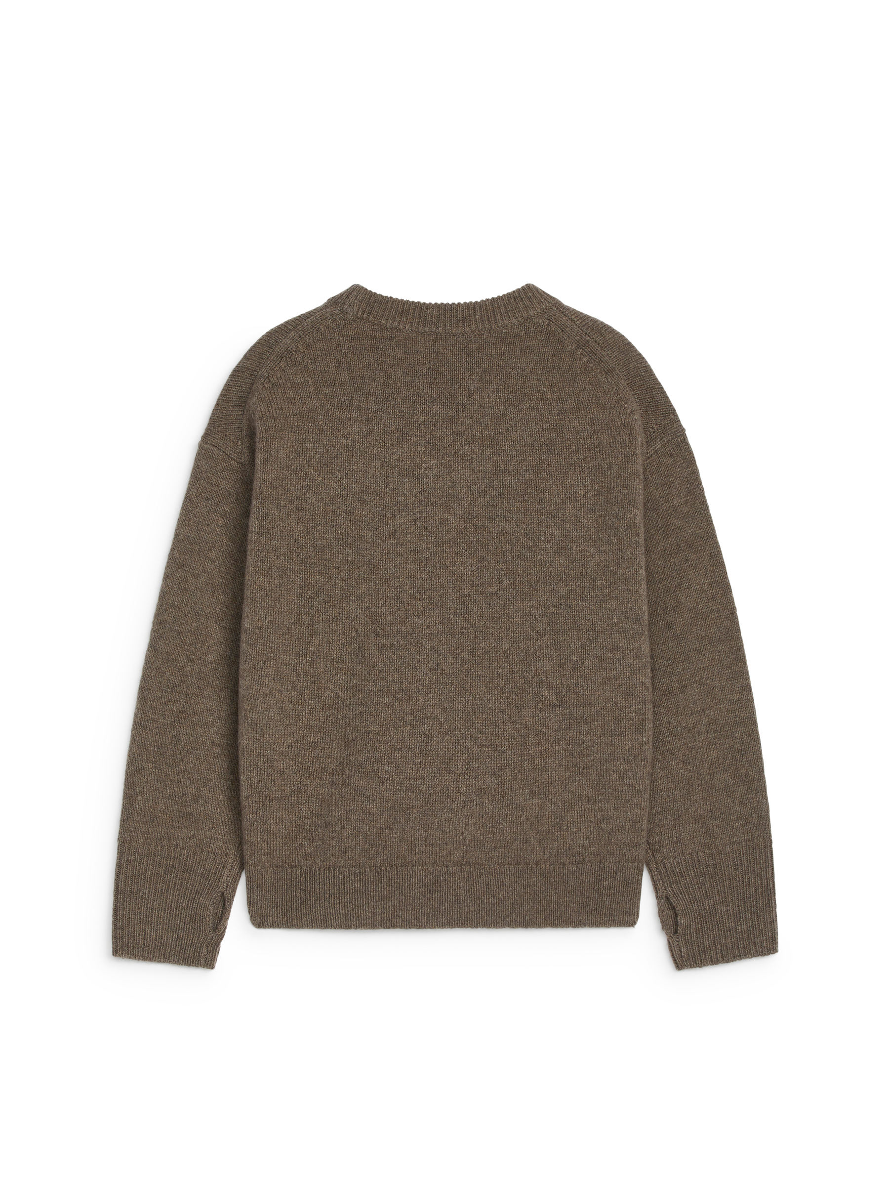 Nativa Wool Jumper - Mole - Relaxed fit - Women - StillMedia/DescriptiveStillLife - 1