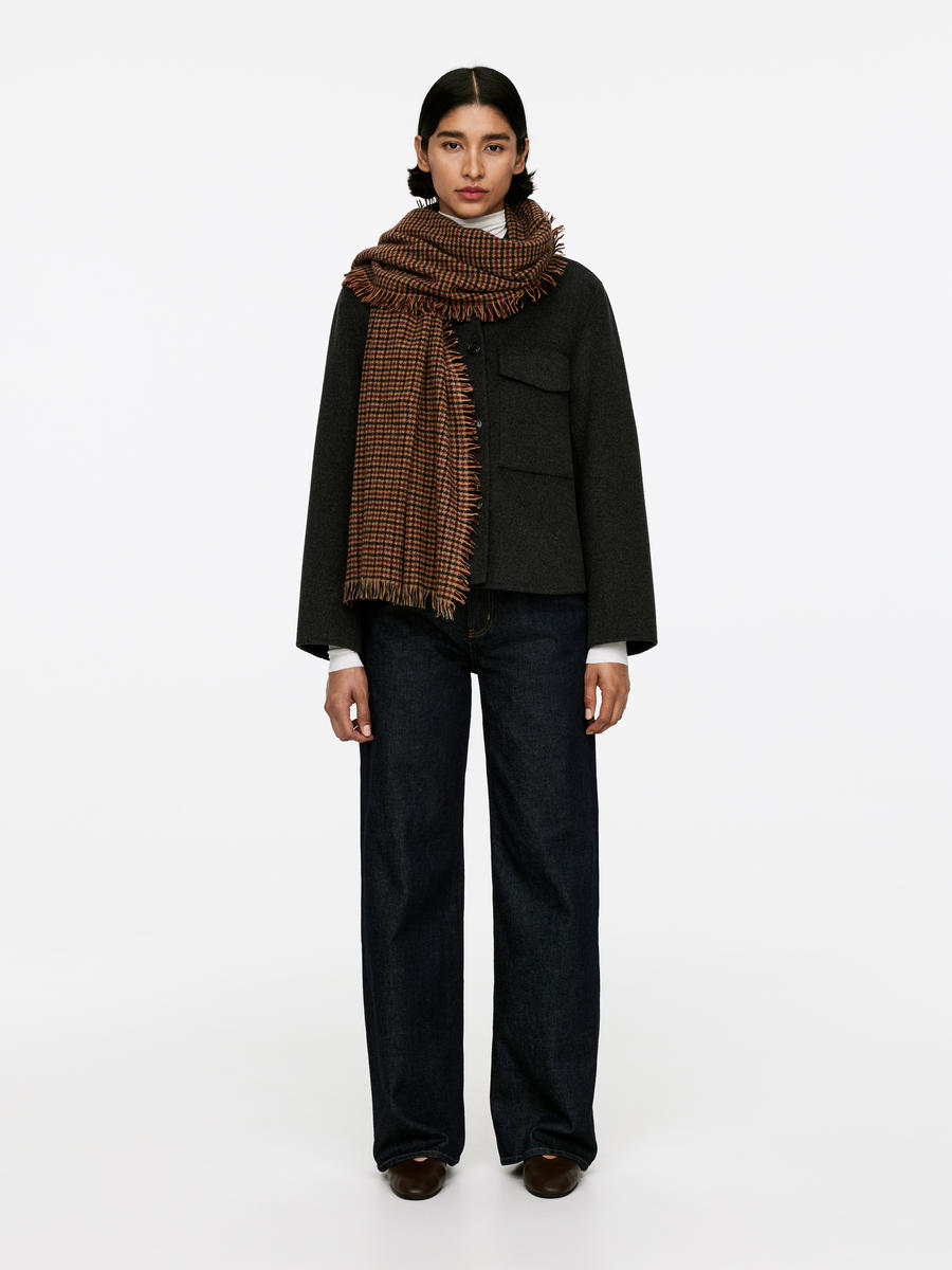 Light Wool Scarf-#918265-12918