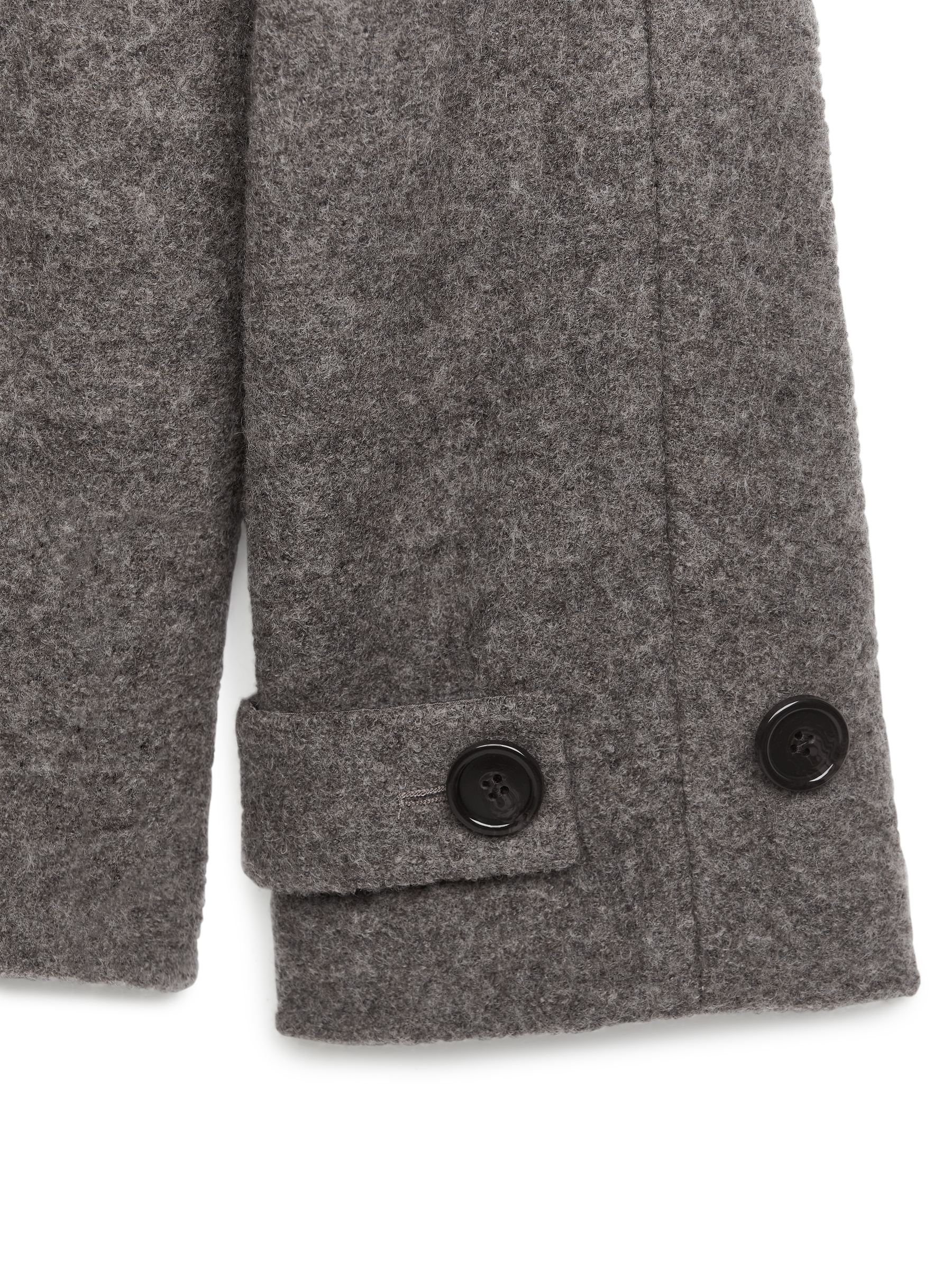 Cappotto corto in lana bouclé - Talpa - Women - StillMedia/DescriptiveDetail - 3