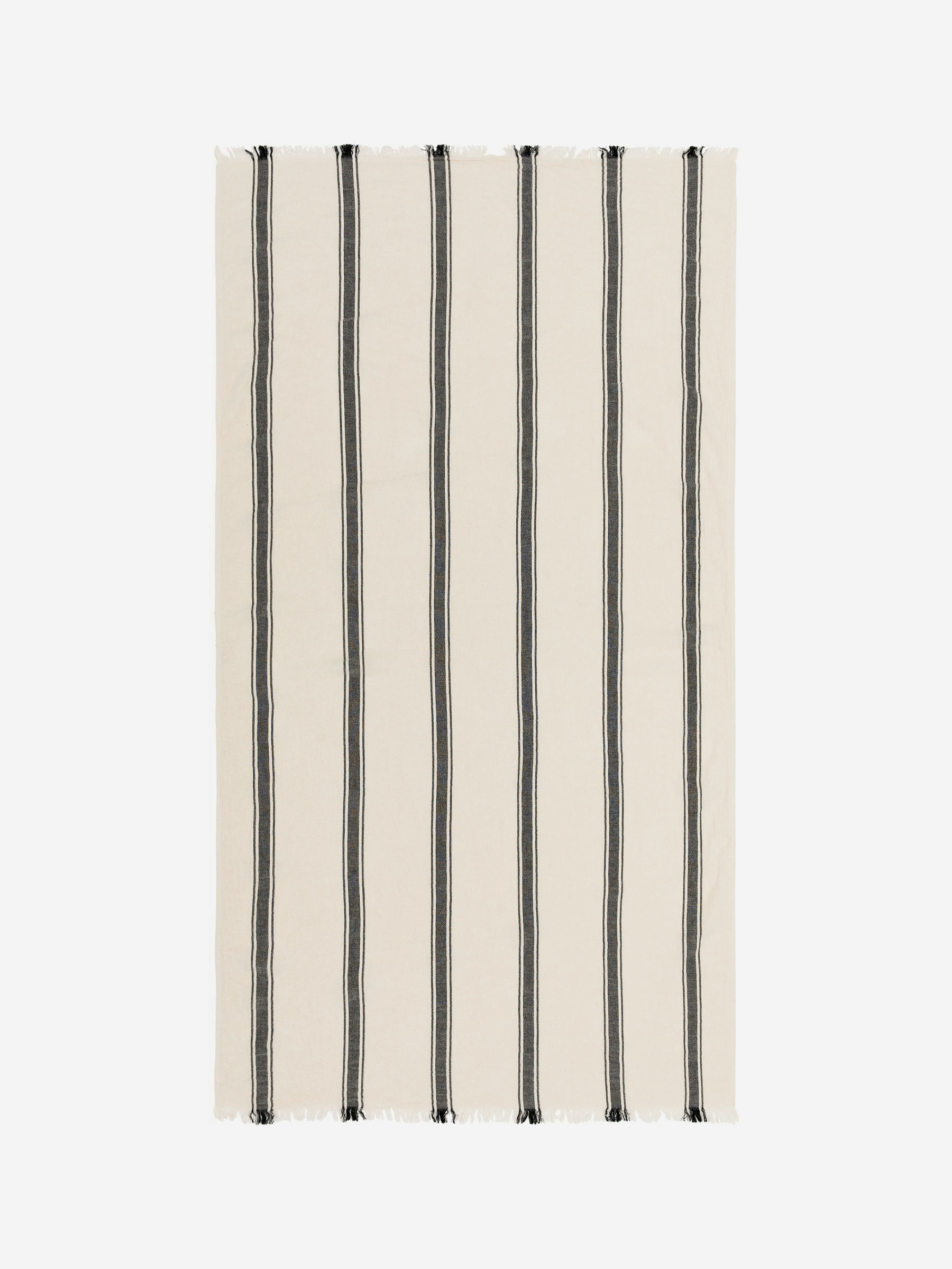 Woven Cotton Towel - Off White/Brown - Homeware - StillMedia/DescriptiveStillLife - 2