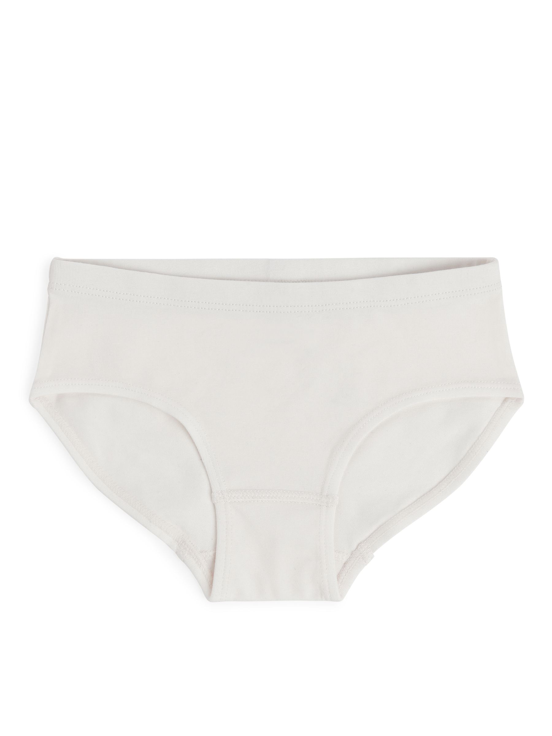 Juego de 3 braguitas de punto de algodón - Rosa/blanco/gris - Corte estándar - Children - StillMedia/DescriptiveDetail - 2