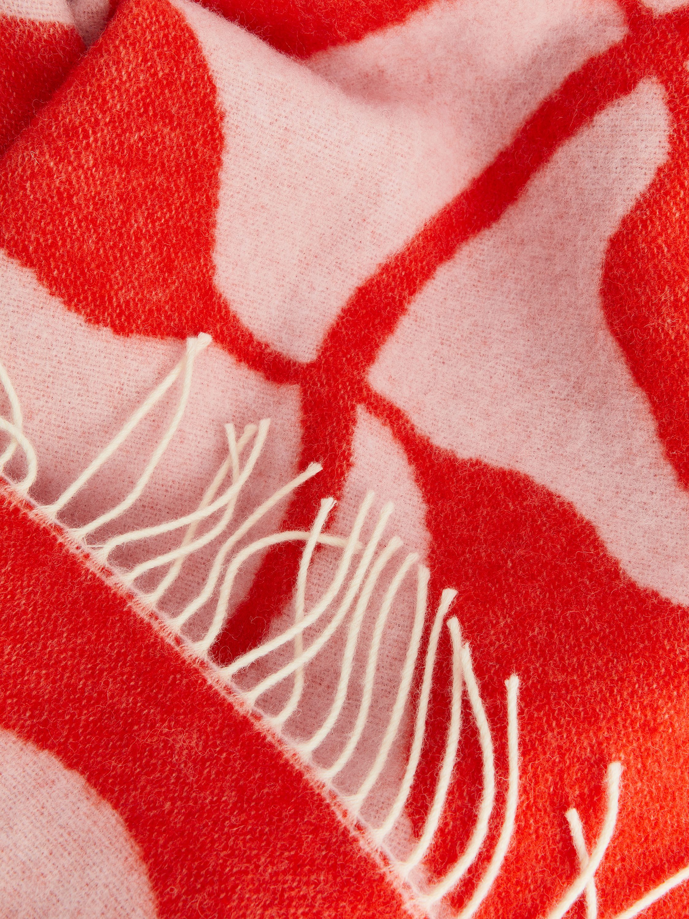 Linnea Andersson Blanket – Red/Pink – Homeware – ARKET DK