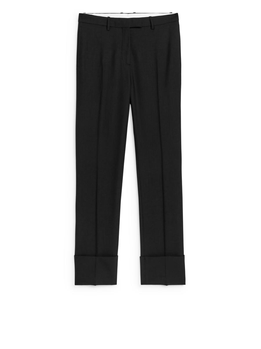 Pantalon noir habillé best sale