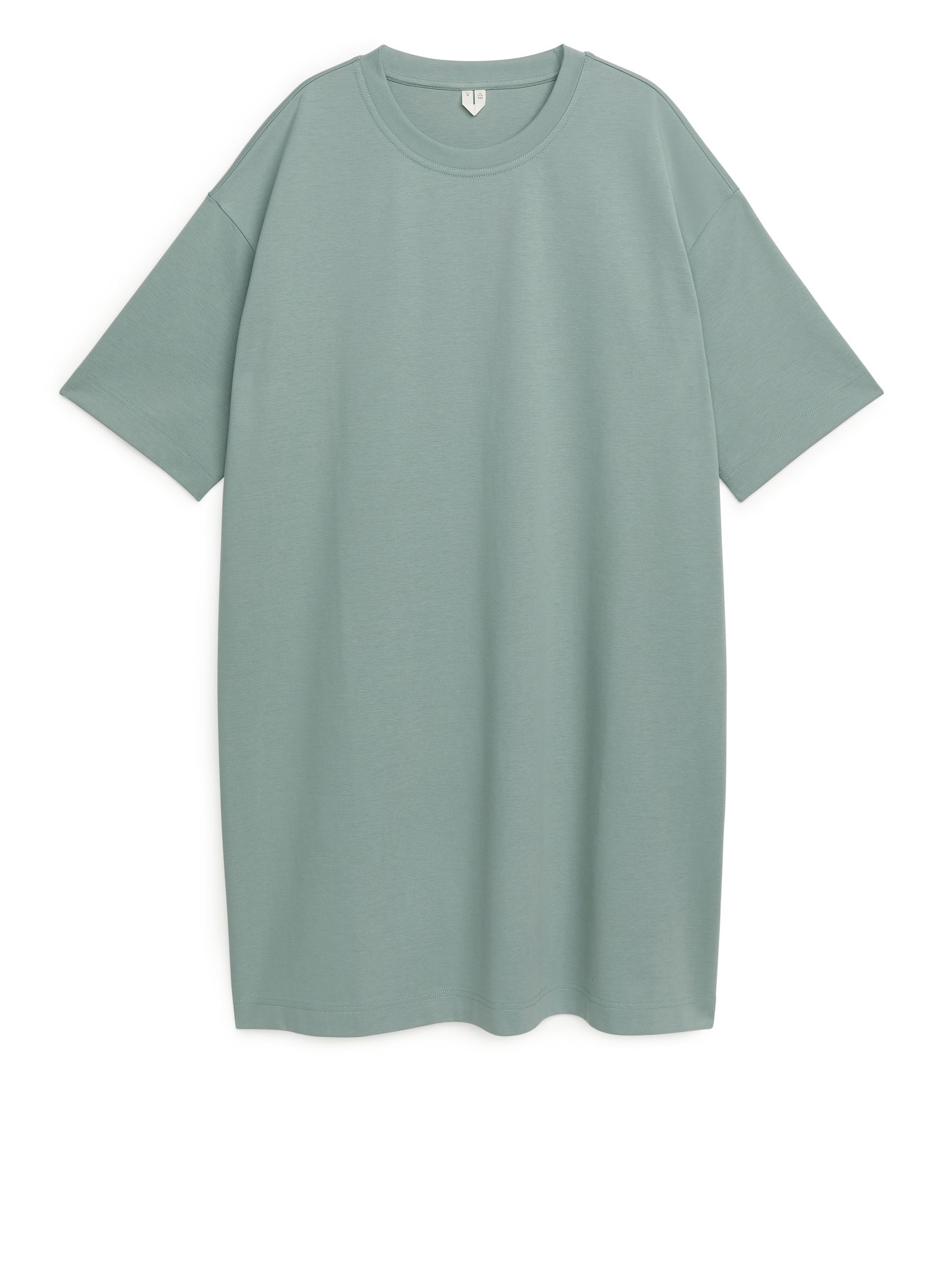 Jersey TShirt Dress - Dusty Green - women - StillMedia/DescriptiveStillLife - 1