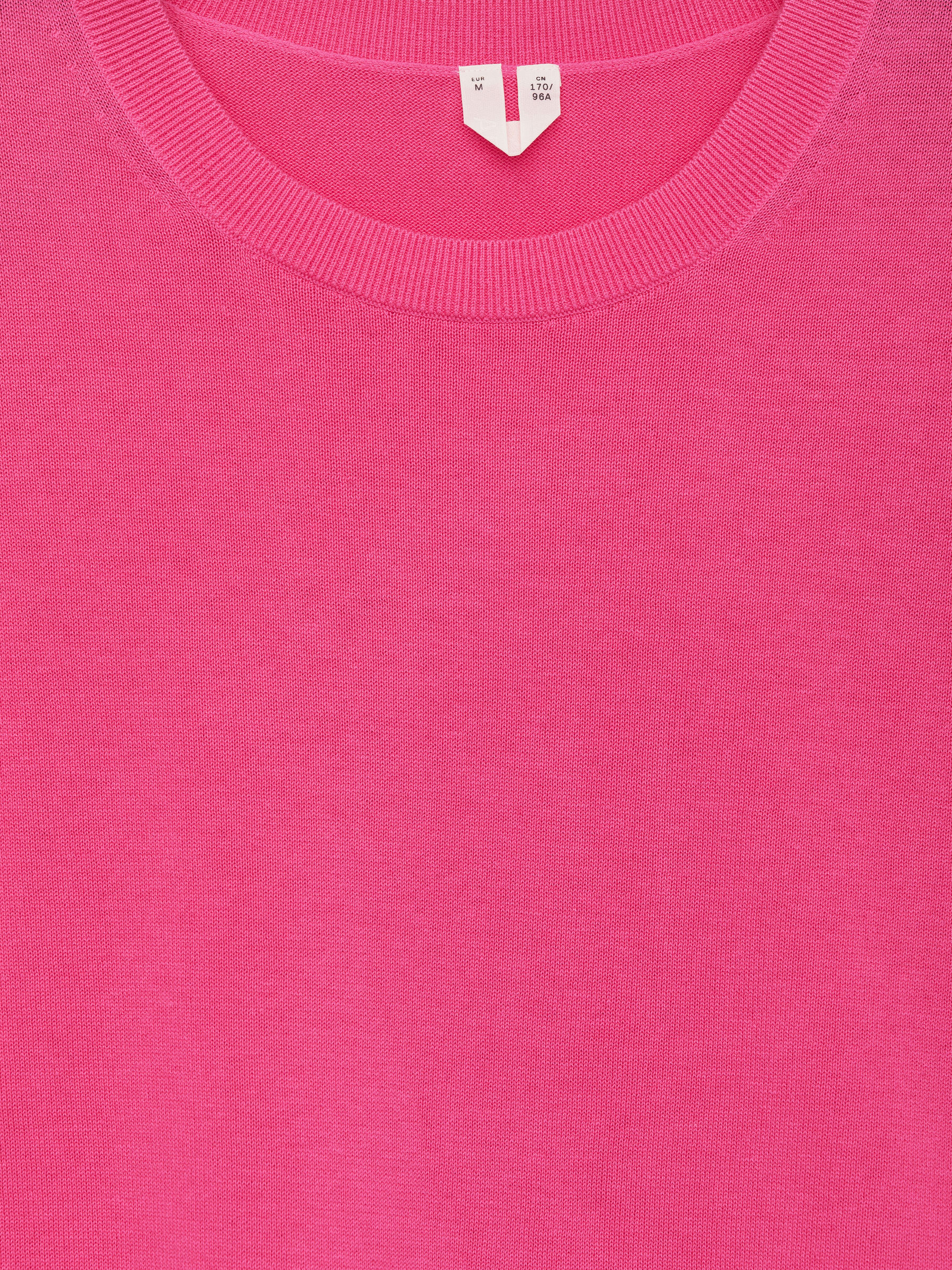 Haut en maille à manches courtes - Rose - Regular fit - Femme - StillMedia/DescriptiveDetail - 1