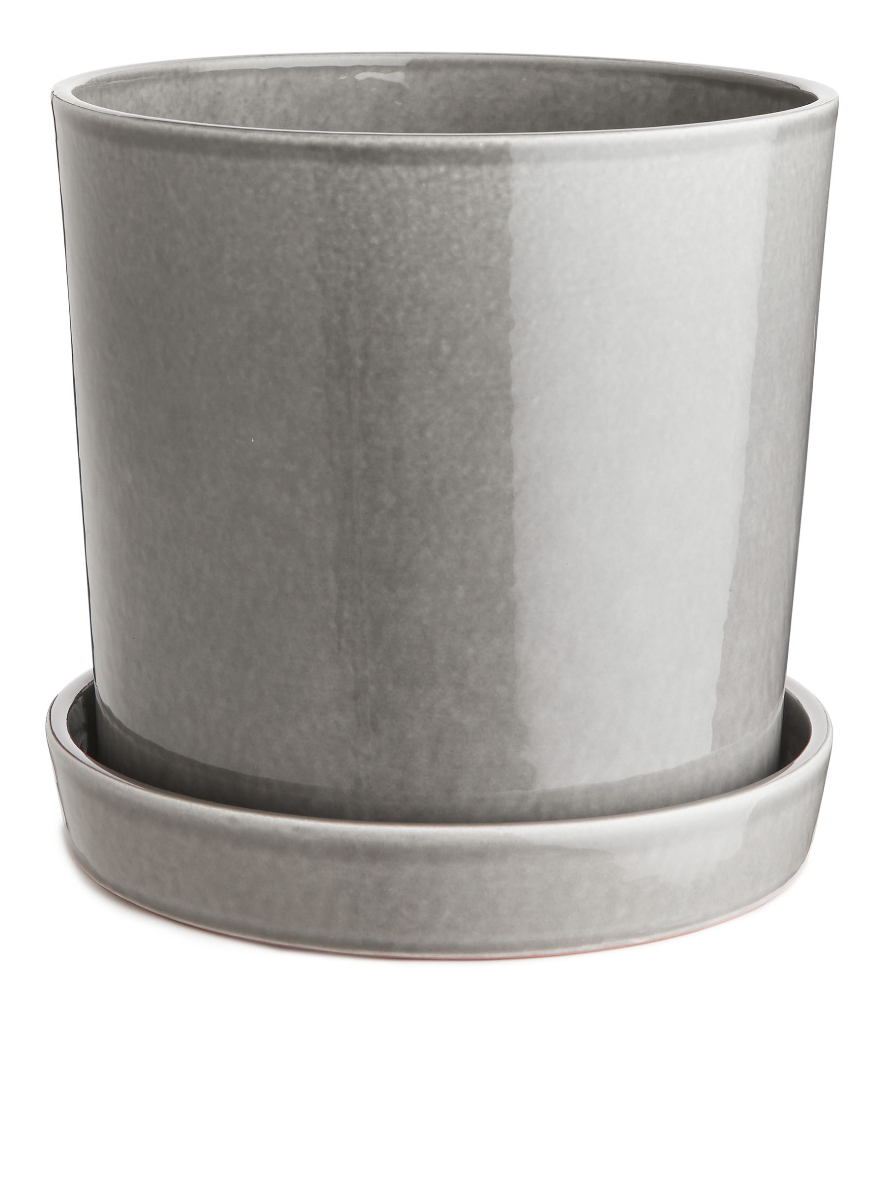 Macetero de terracota de 22 cm - Gris - Homeware - StillMedia/DescriptiveStillLife - 1