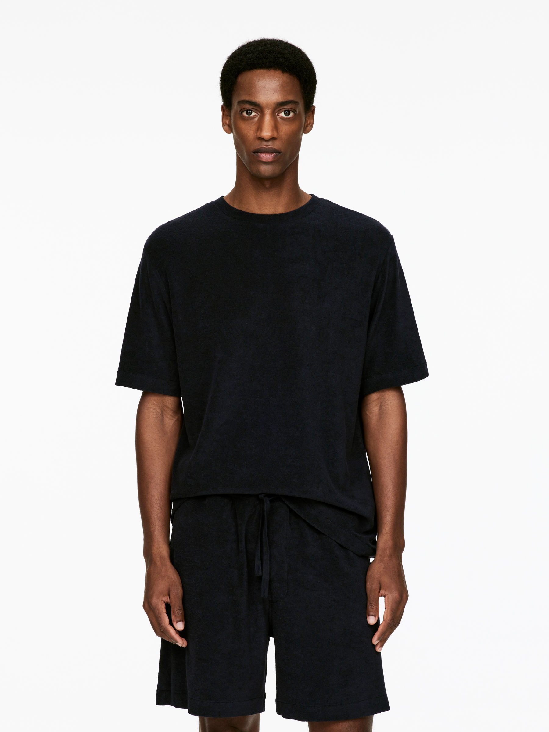 Cotton Towelling T-Shirt-#232327-15613