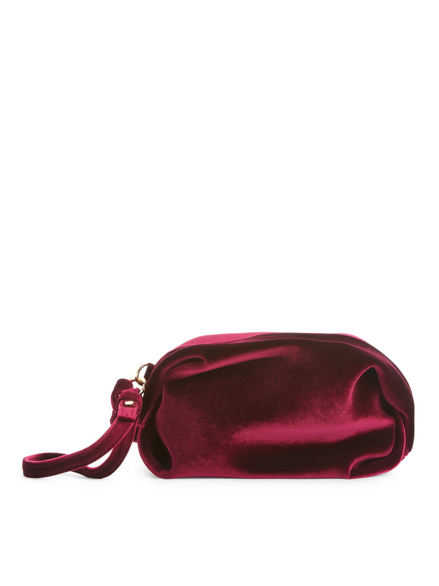 Velvet Mini Bag-#833A45-13357