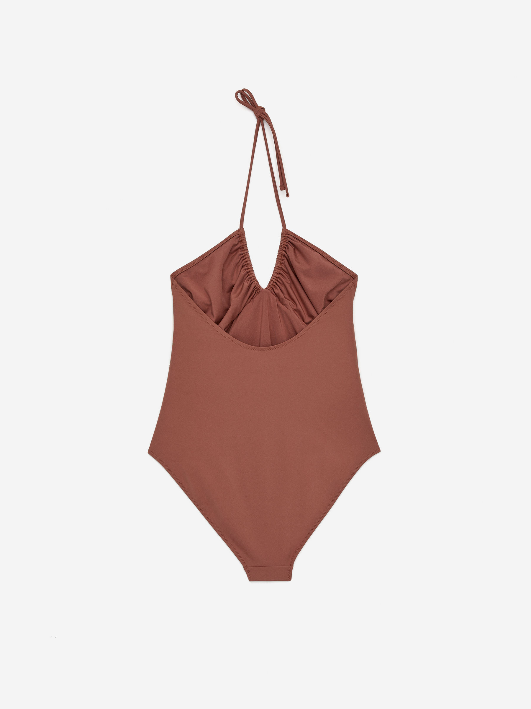 Halterneck Swimsuit - Rust - Women - StillMedia/DescriptiveStillLife - 1