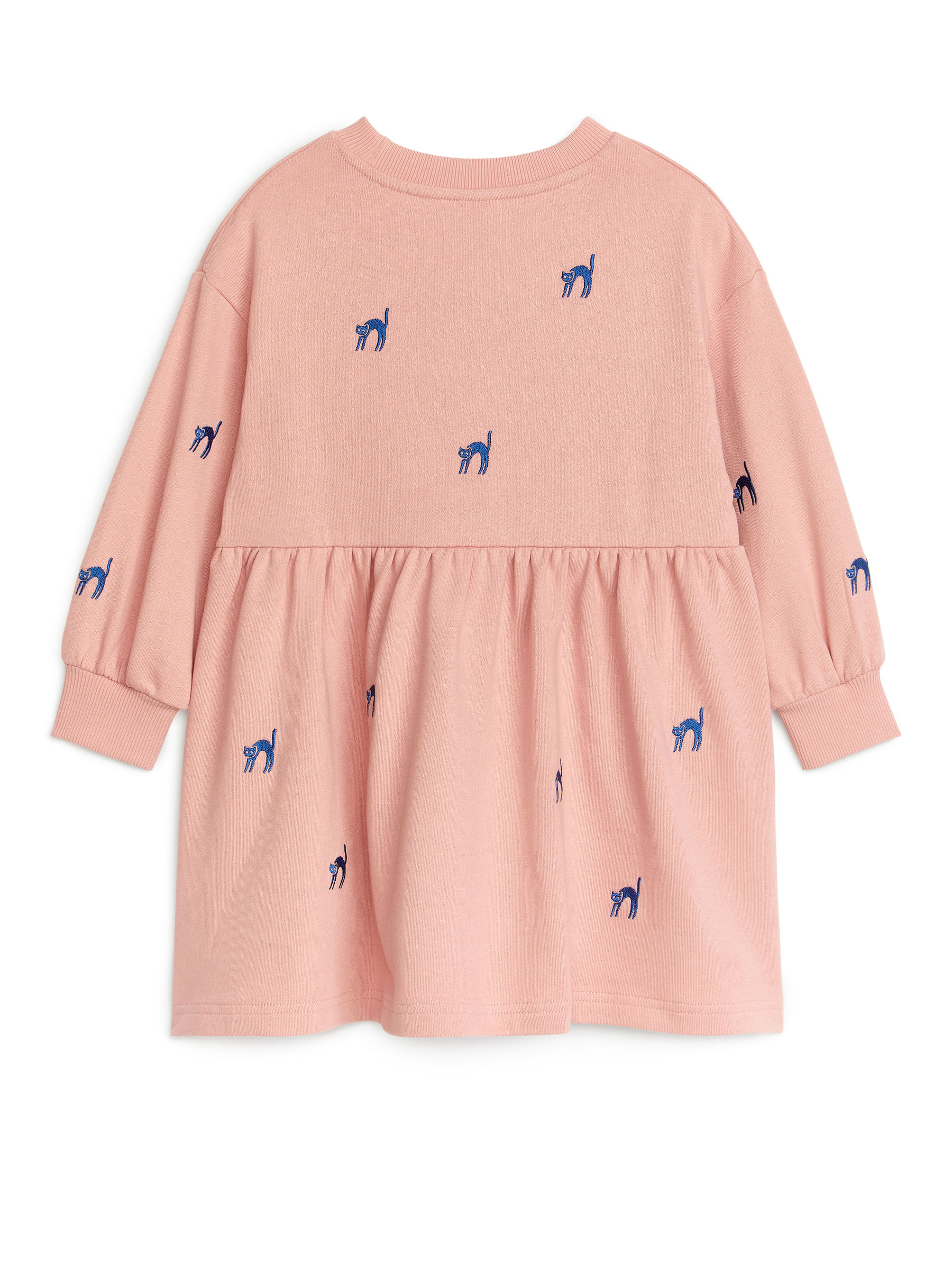 Abito stile felpa con ricami - Rosa pallido - Oversize - Children - StillMedia/DescriptiveStillLife - 2