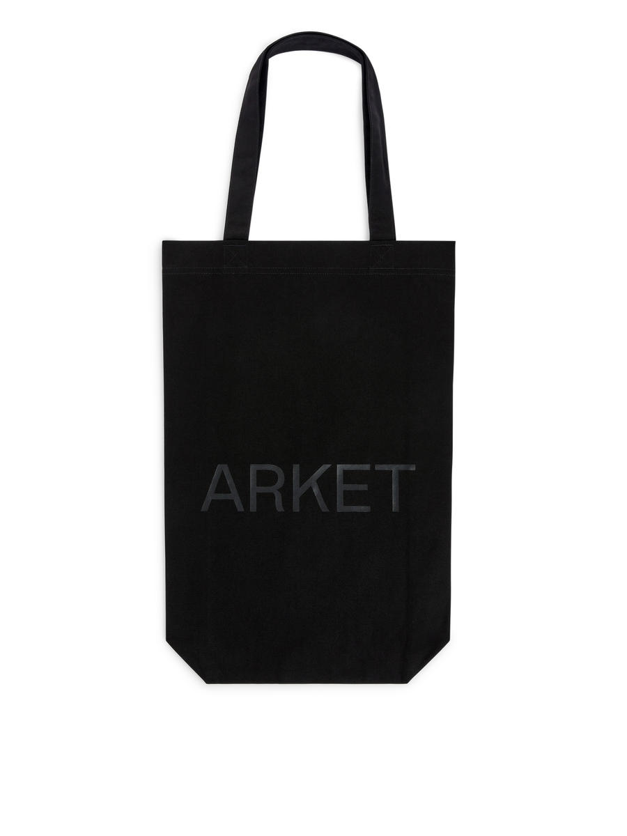 ARKET Canvas Tote Bag-#272628-8519