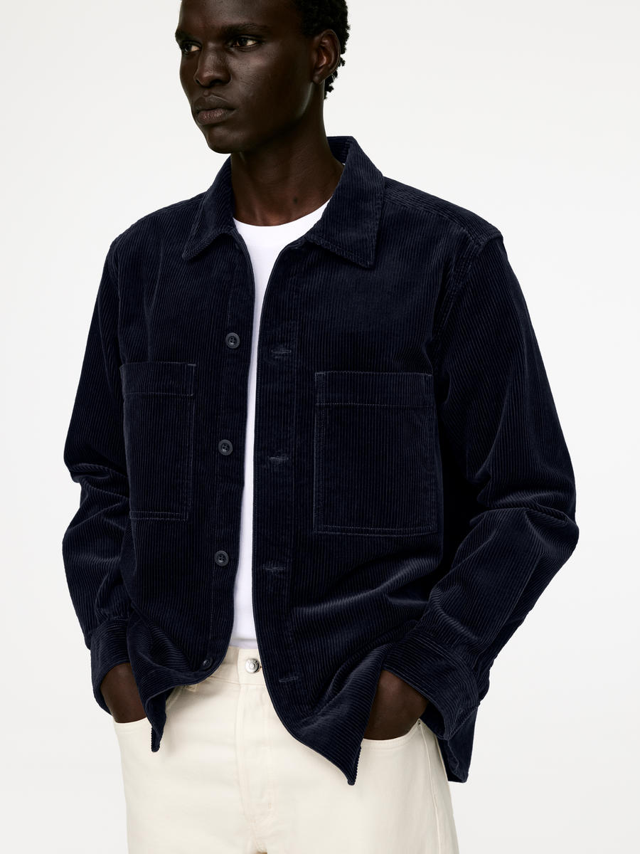 Corduroy Overshirt-#282731-12343