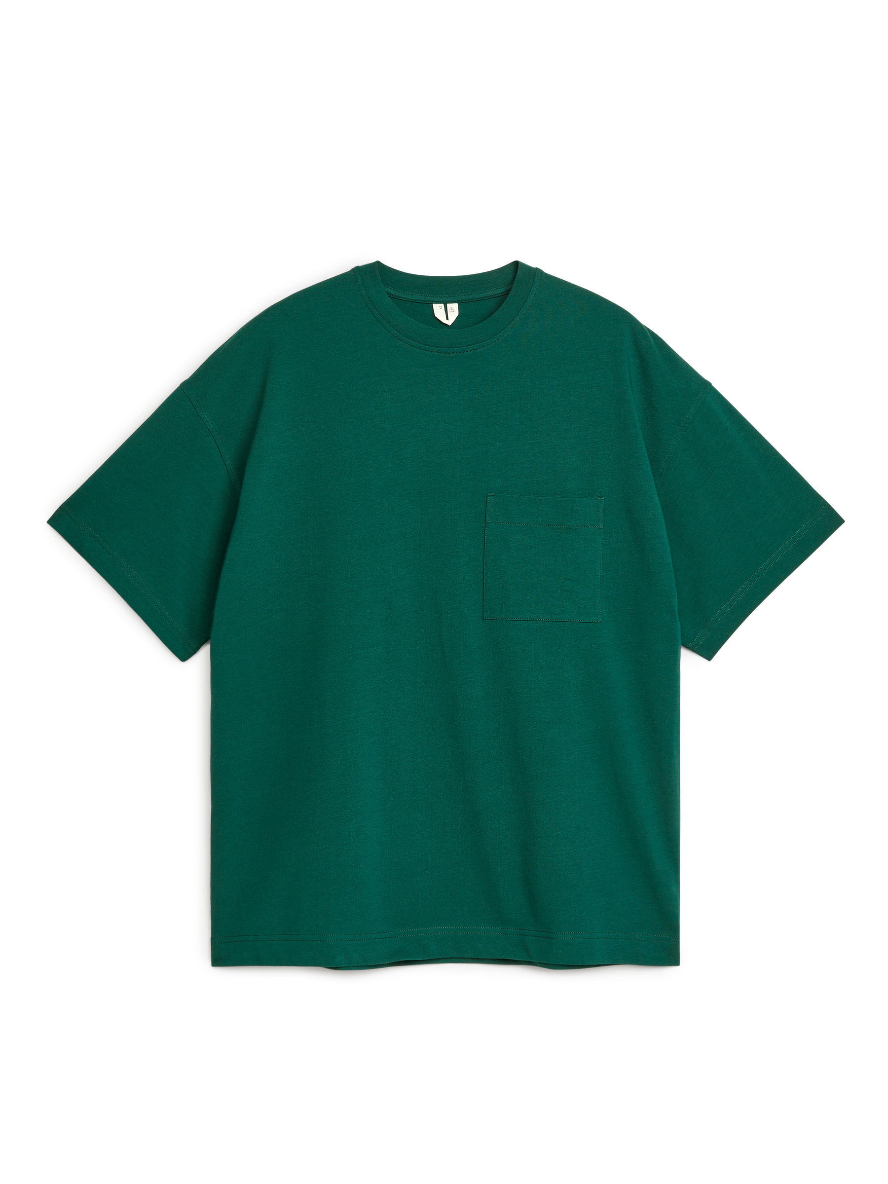 T-shirt pesante oversize - Verde scuro - Oversize - Men - StillMedia/DescriptiveStillLife - 2
